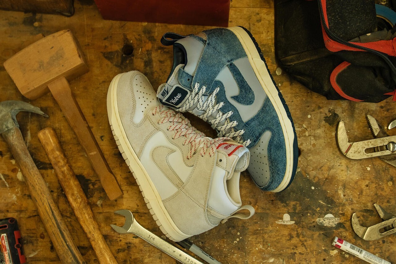 Notre Chicago und Nike kündigen das Craftmanship Dunk High Pack an