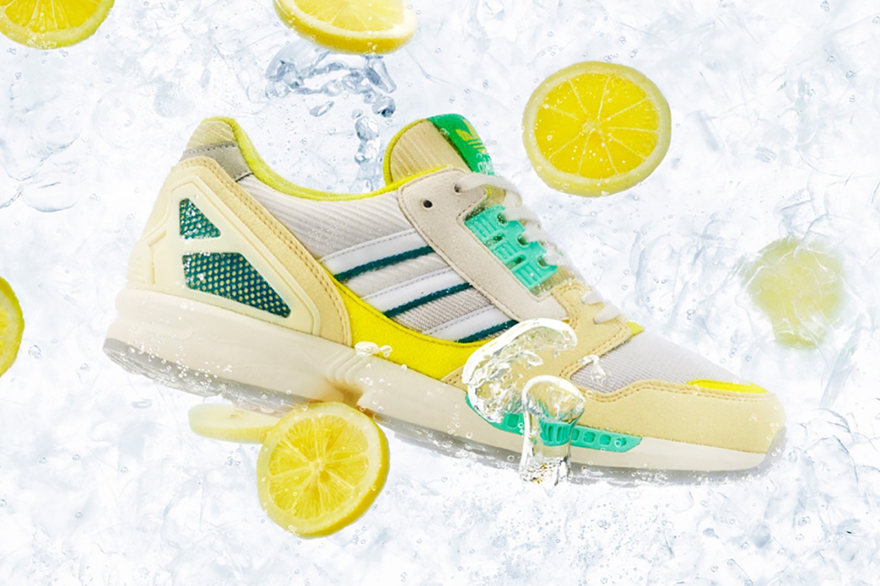 Der neue adidas ZX 8000 Frozen Lemonade bringt Summer Vibes in den kalten Winter