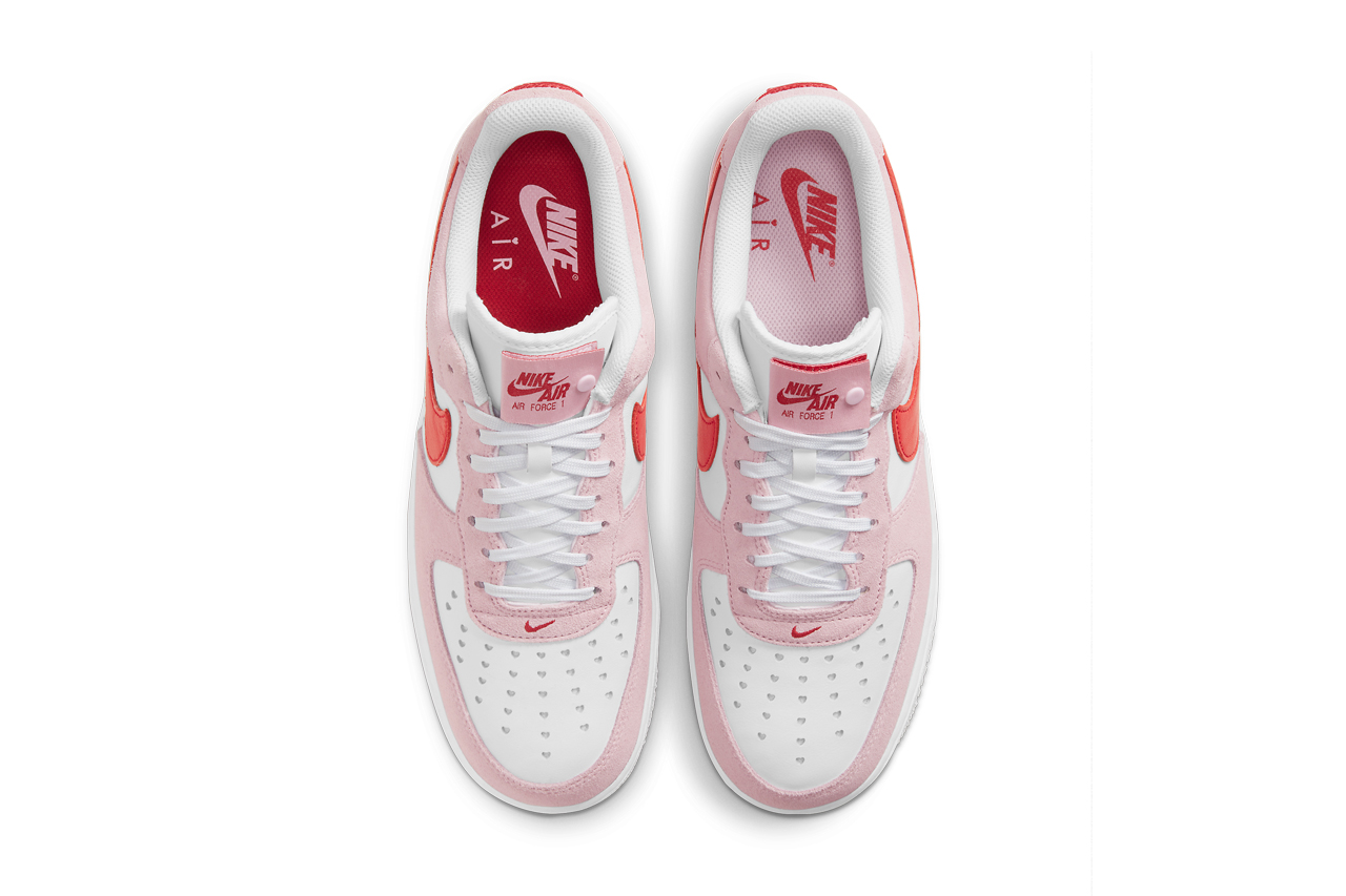 Der Nike Air Force 1 kommt in der Valentinstags-Edition