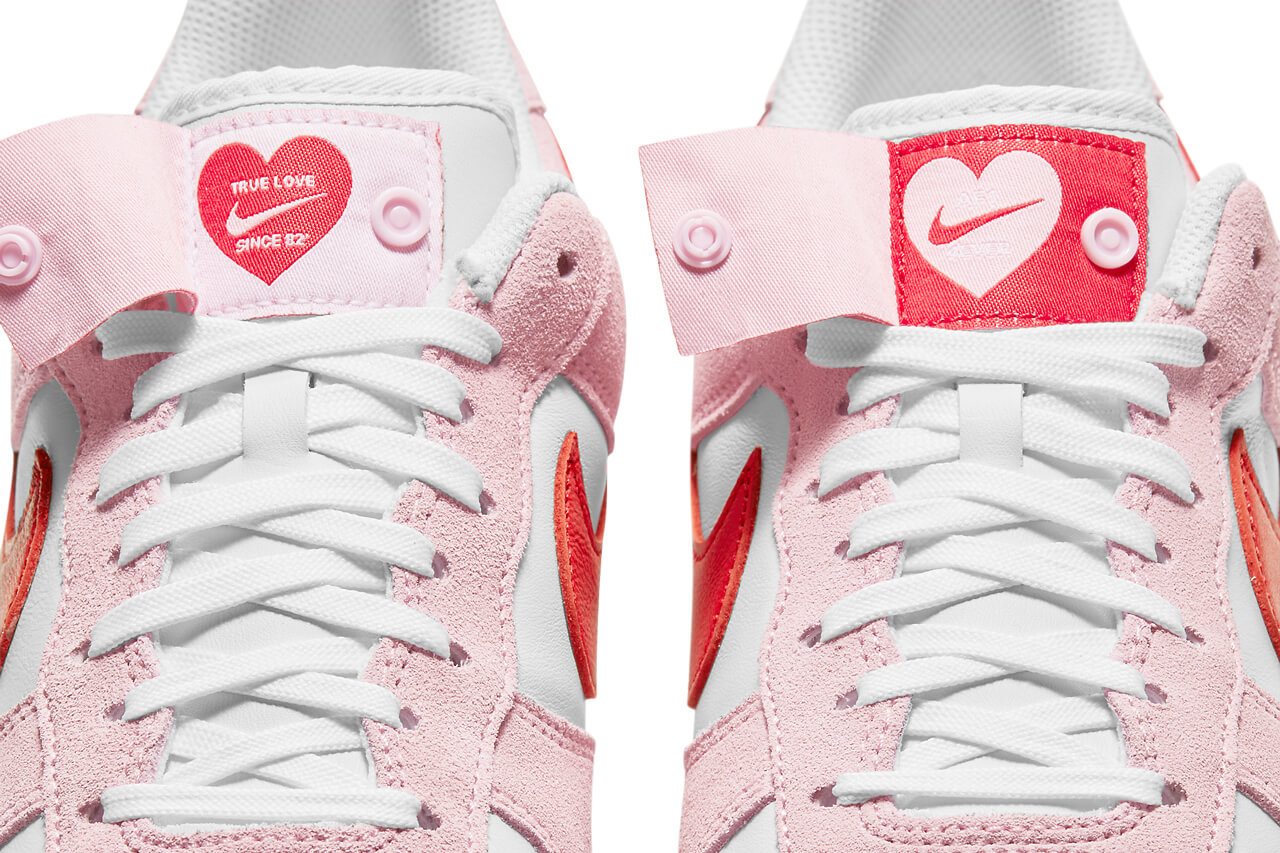Der Nike Air Force 1 kommt in der Valentinstags-Edition