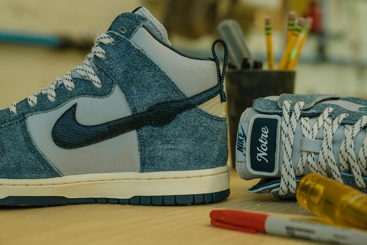 Notre Chicago und Nike kündigen das Craftmanship Dunk High Pack an