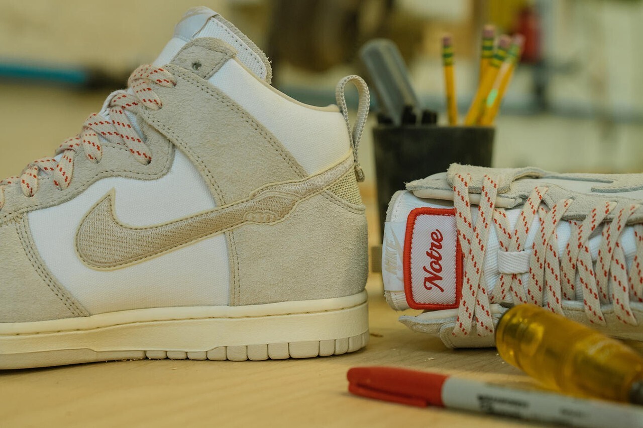 Notre Chicago und Nike kündigen das Craftmanship Dunk High Pack an