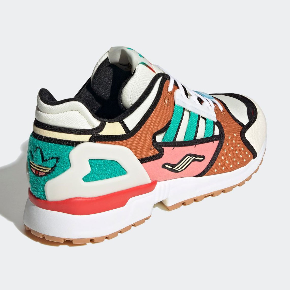 The Simpsons x adidas Originals servieren den ZX 10.000C “Krusty Burger”