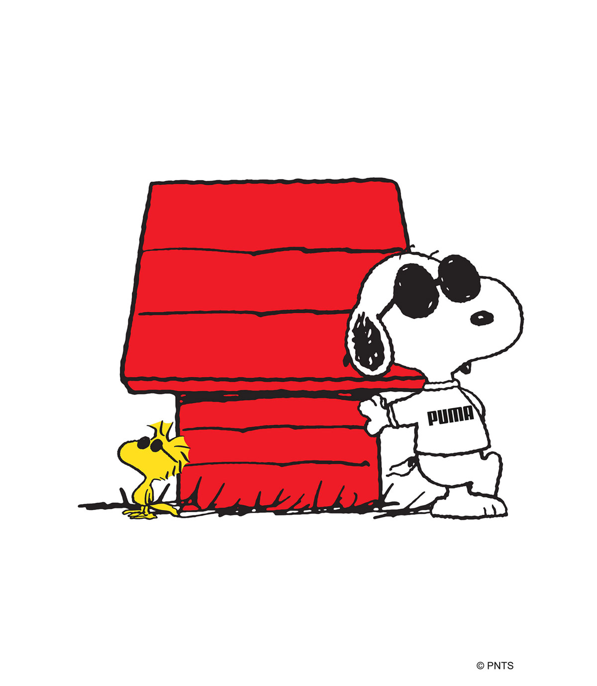 Snoopy als Basketball-Legende auf dem Ralph Sampson: Die PUMA x Peanuts Collab