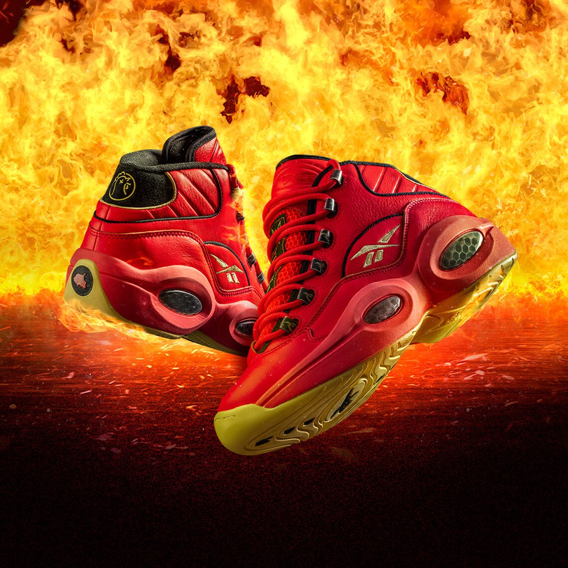 Heat Level 10/10 – Der Reebok Classics x Hot Ones Question Mid „The Last Dab“