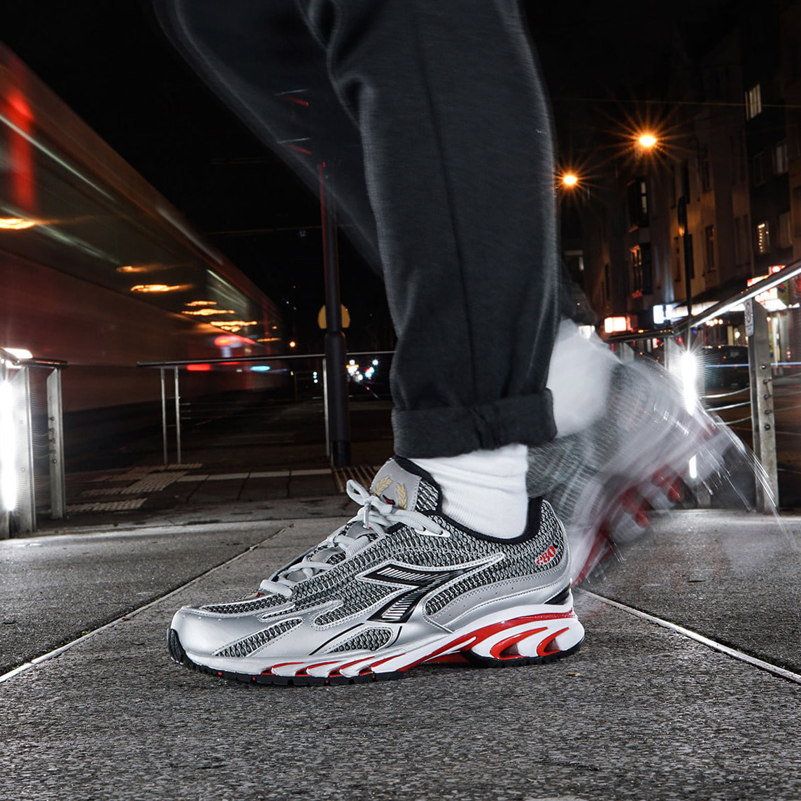 Diadora bringt den Runner „Mythos 280 GB“ in limitierter Auflage zurück