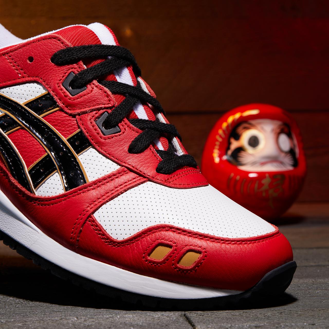 Nana korobi yaoki - Das ASICS Sportstyle Gel-Lyte III Daruma Pack
