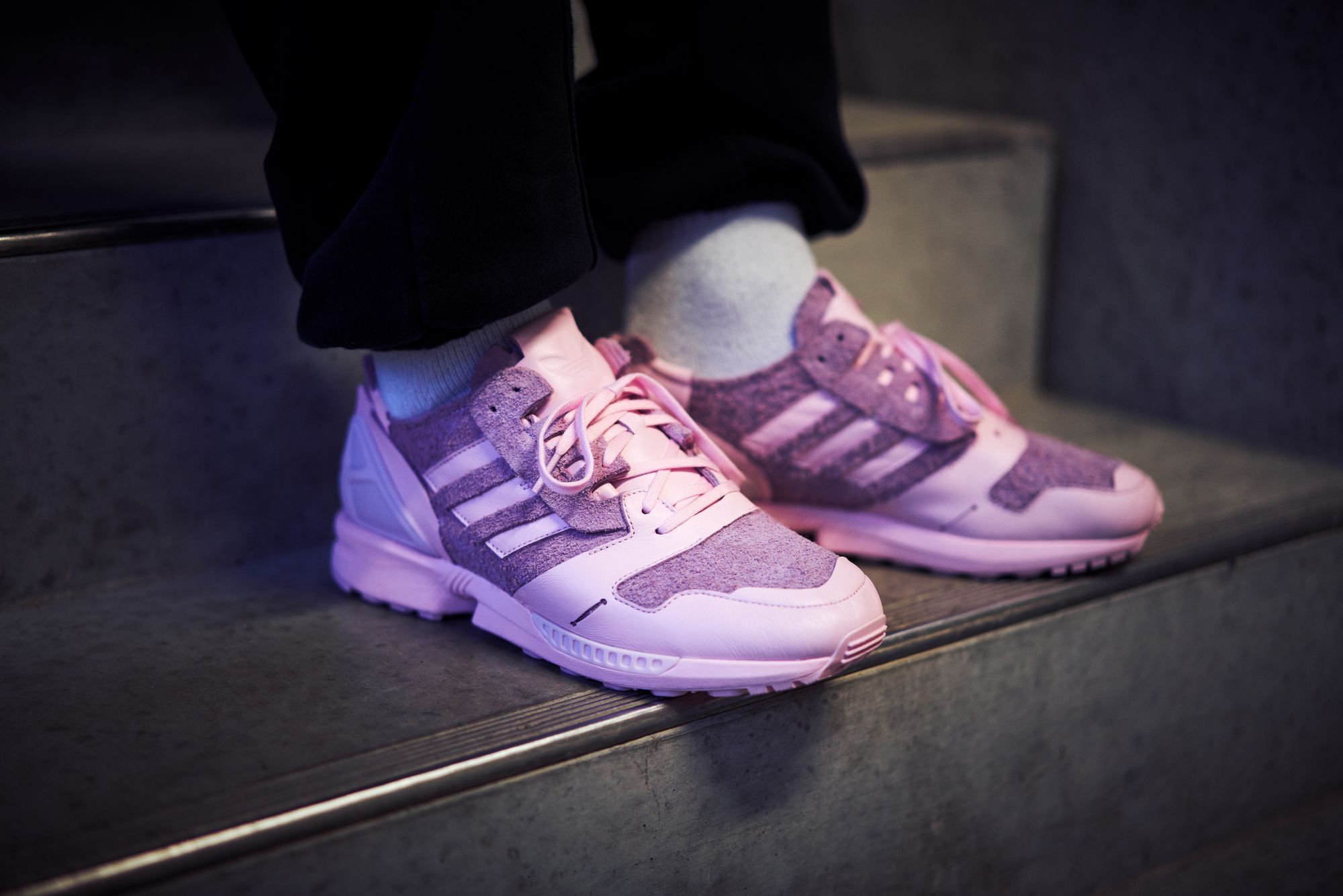 Maximaler Minimalismus Teil I: Der adidas Originals ZX 8000 Clear Pink