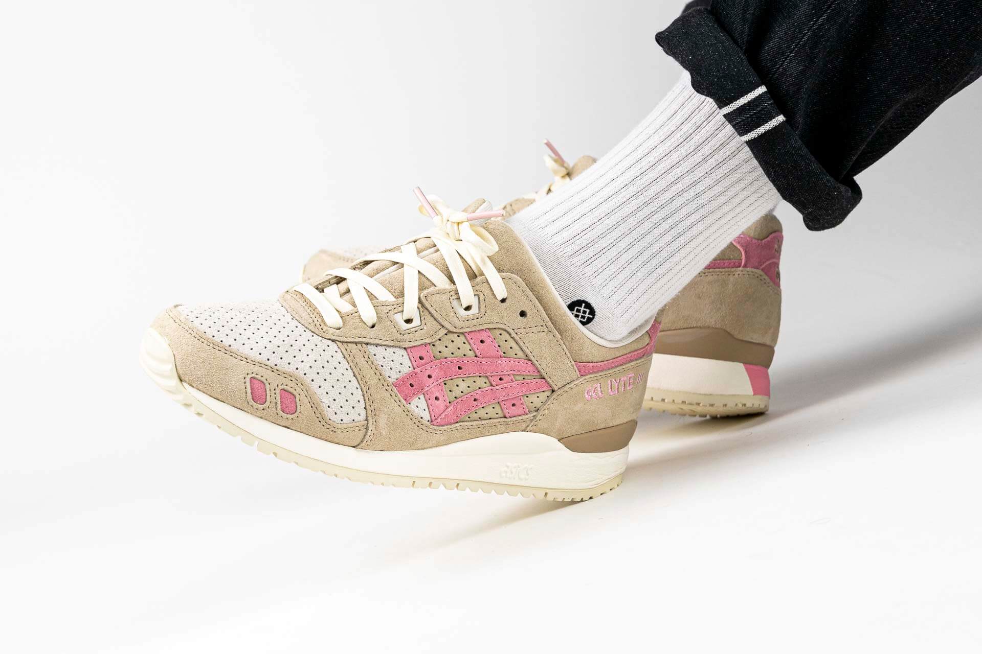 Hallo Frühling! ...mit dem ASICS Sportstyle Gel-Lyte III OG Wood Crepe Plum Blossom