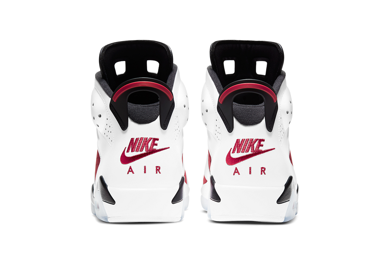 Lock your laces! Der Nike Air Jordan 6 „Carmine“ kommt endlich in seinem ursprünglichen Look zurück