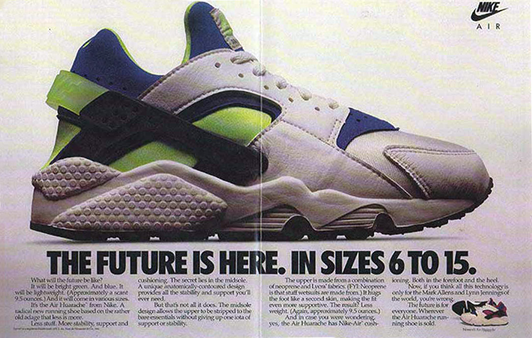 Wann habt Ihr das letzte mal Eure Füße umarmt? - Der Nike Air Huarache kommt in seiner OG Farbstellung Scream Green zurück