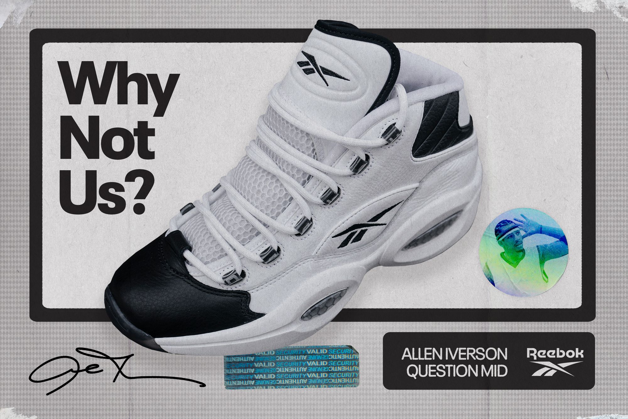 "Why Not Us?" - Allen Iverson's Reebok Question Mid ist wieder erhältlich