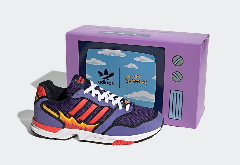 One Moe for the Road - The Simpsons x adidas Originals ZX 1000 "Flaming Moes"