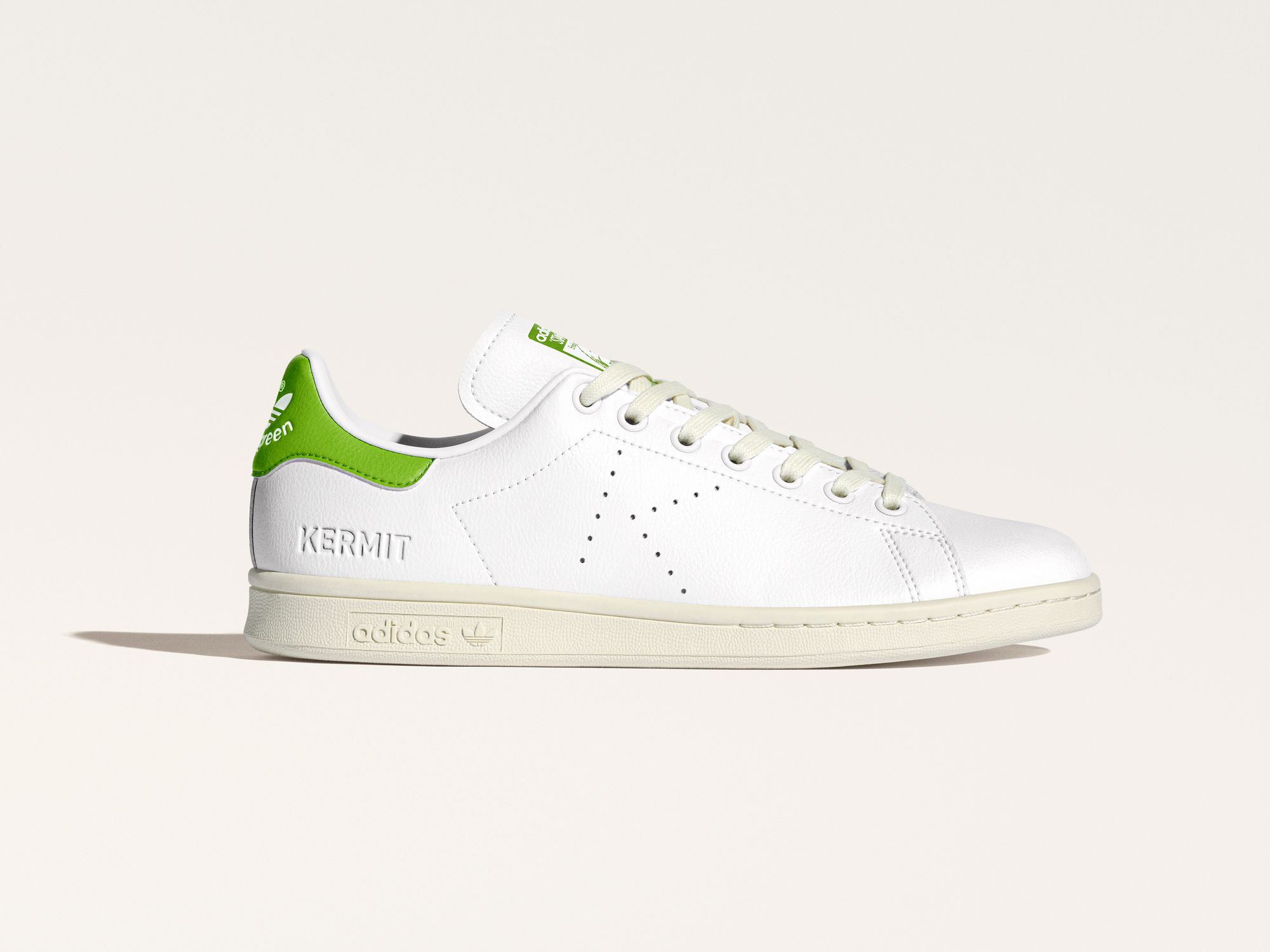 adidas Originals x Disney Kermit The Frog "Perforated K" - white/green - FY5460