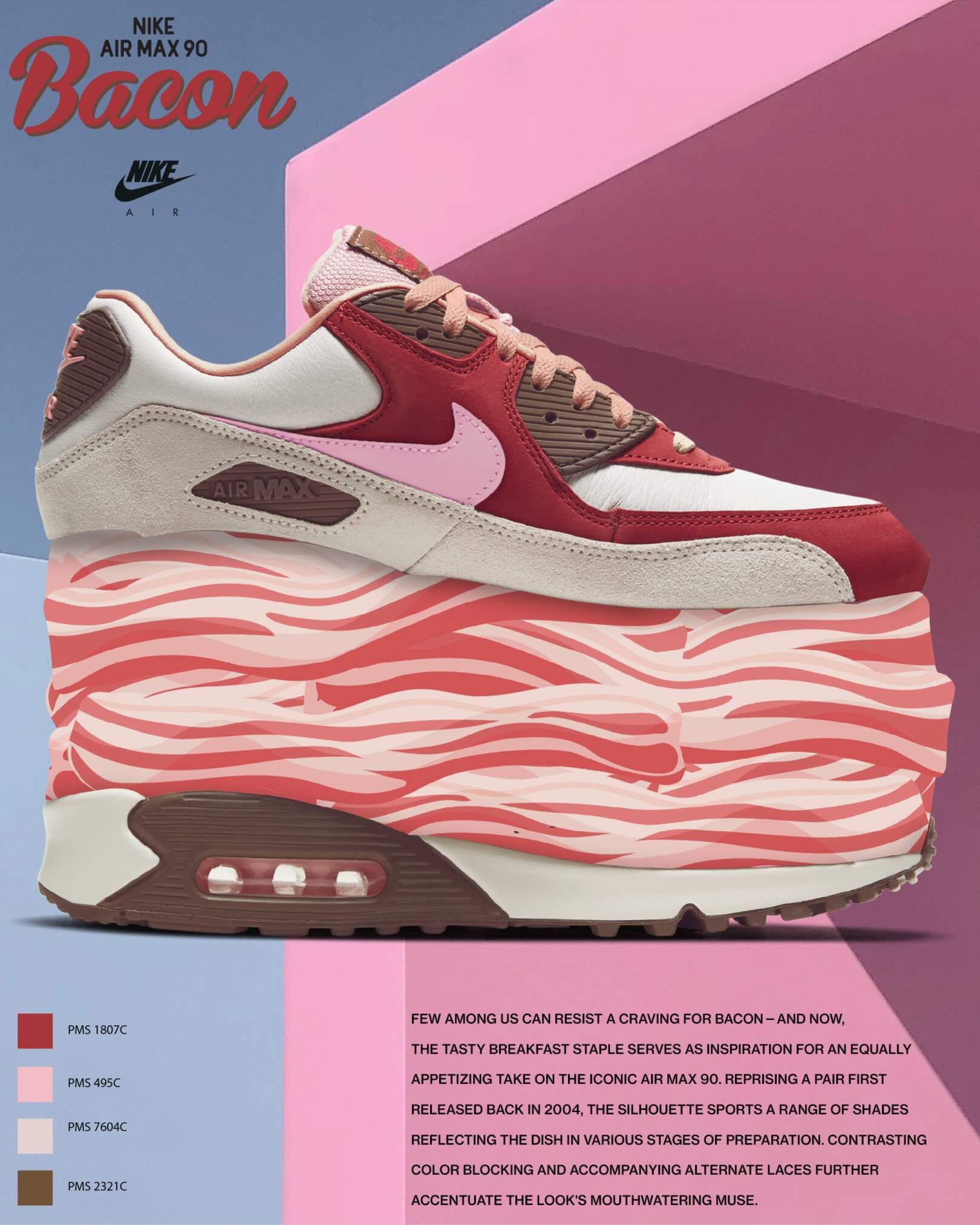 Nike feiert den Air Max Day 2021 mit einer Neuauflage des legendären Air Max 90 "Bacon" von 2005