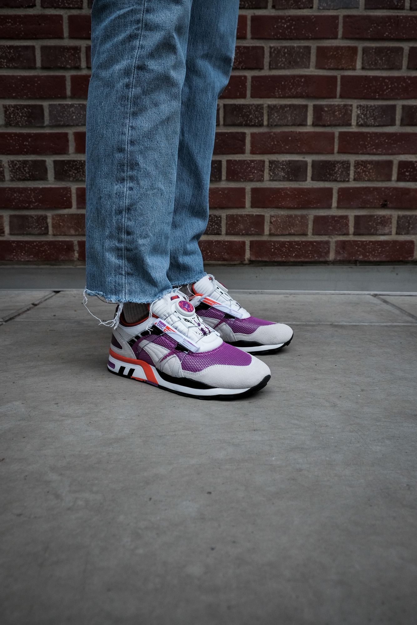 Back to the 1990s: Der PUMA XS 7000 DISC Vintage in white/byzantium