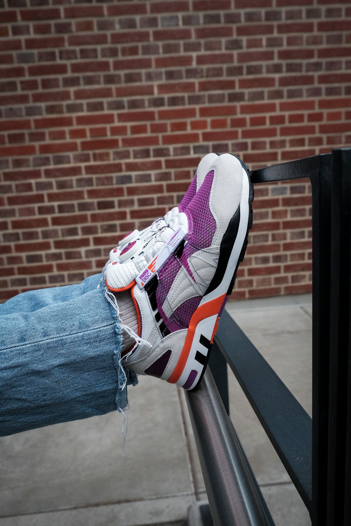 Back to the 1990s: Der PUMA XS 7000 DISC Vintage in white/byzantium