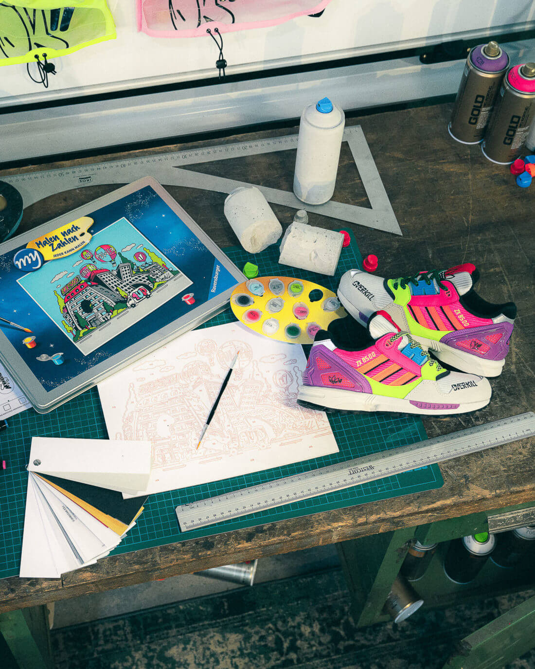 adidas Originals x OVERKILL - ZX 8500 - GY7642