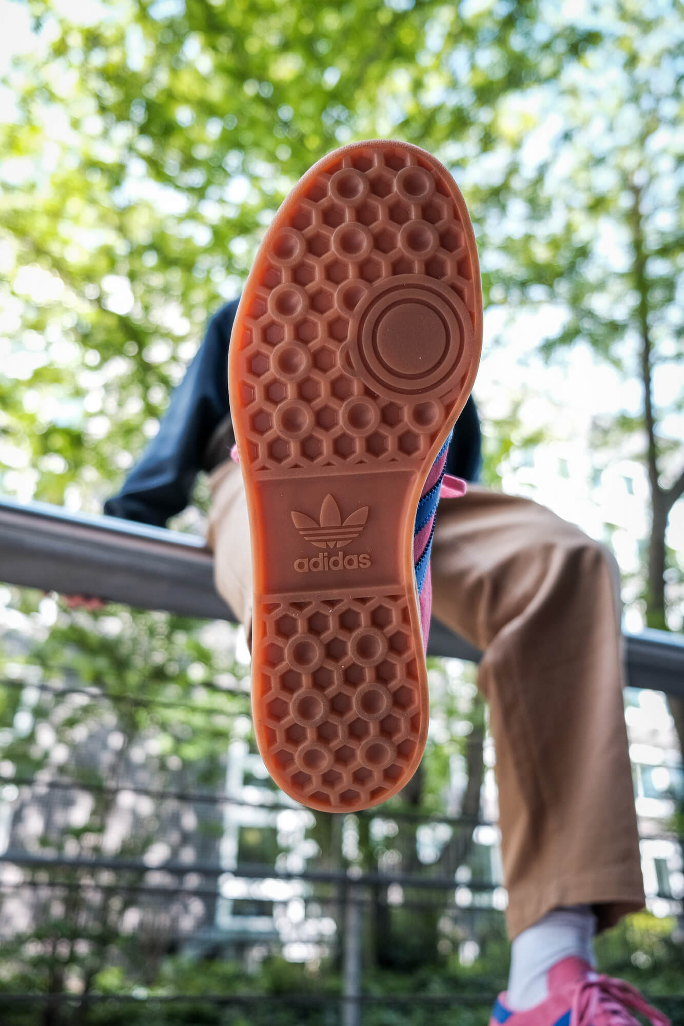 adidas Originals Hamburg pink/blue/gum erscheint im kommenden Monat