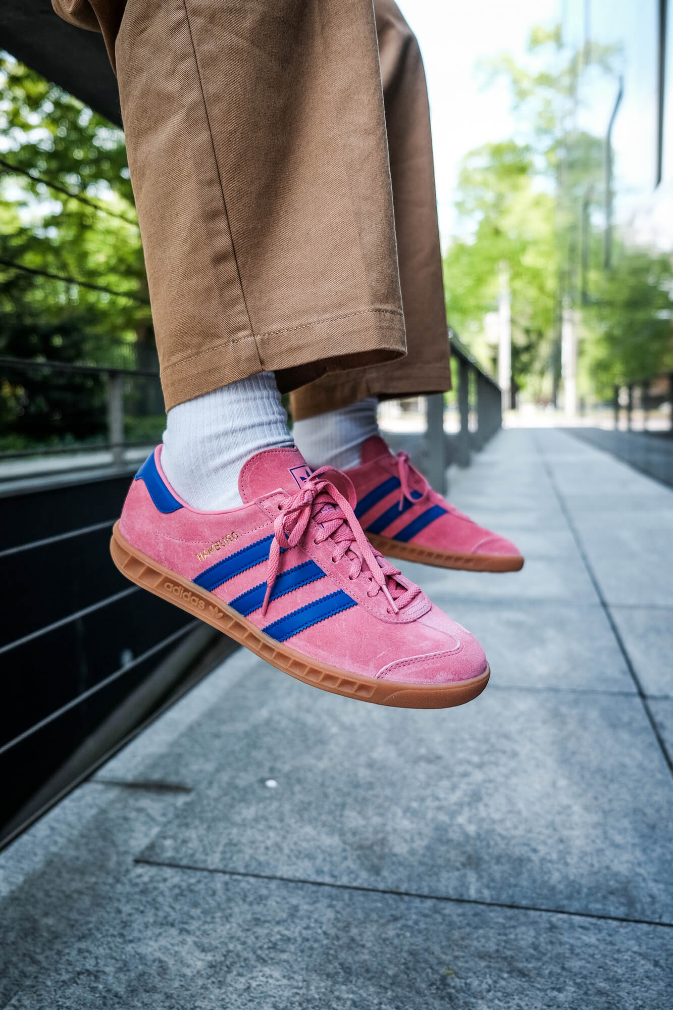 adidas Hamburg - roston/boblue/gum2 - H00446