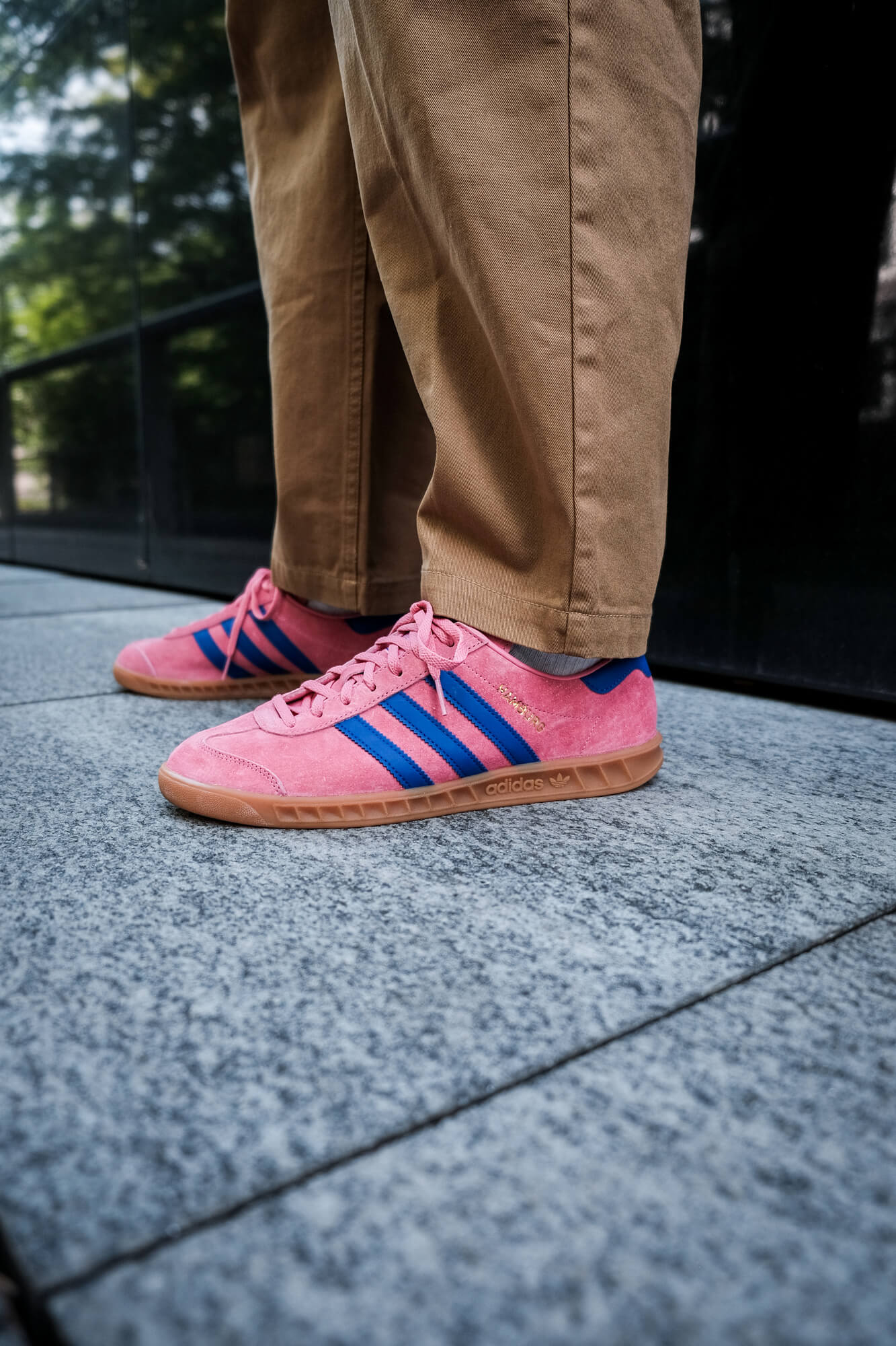 adidas Hamburg - roston/boblue/gum2 - H00446