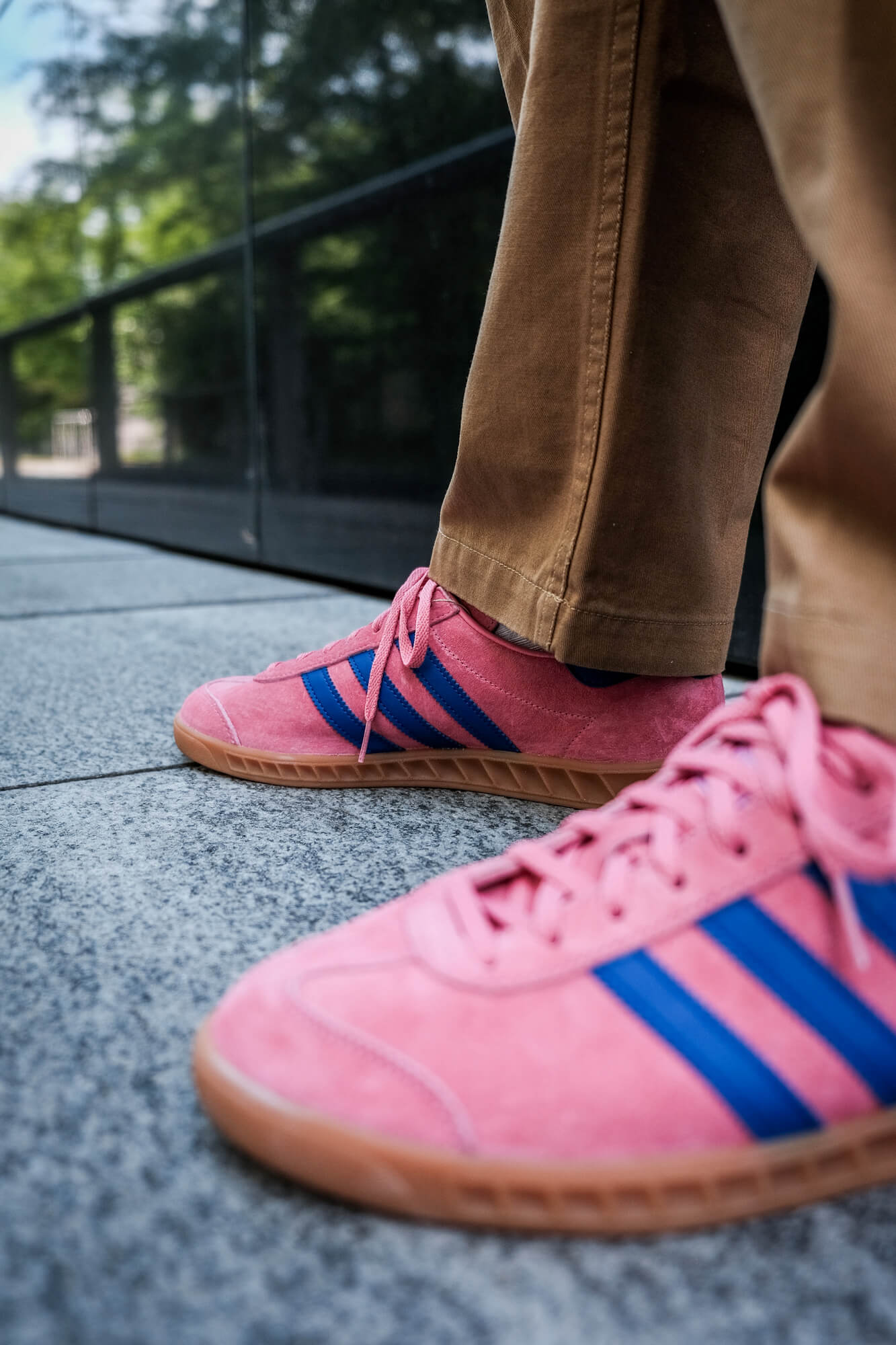 adidas Hamburg - roston/boblue/gum2 - H00446