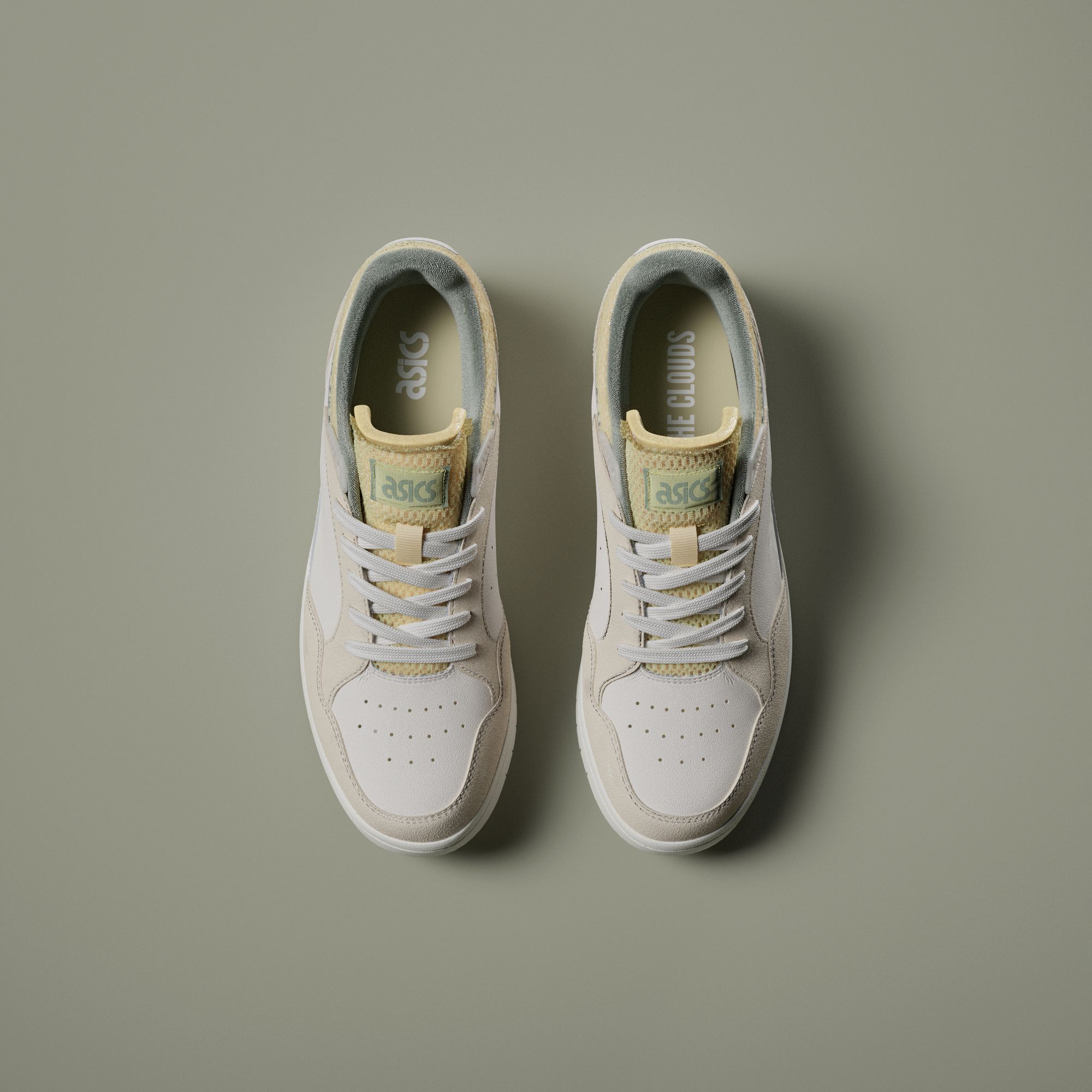 photo of the ASICS Sportstyle x Above The Clouds - Skycourt - birch/sage green - 1201A39-200