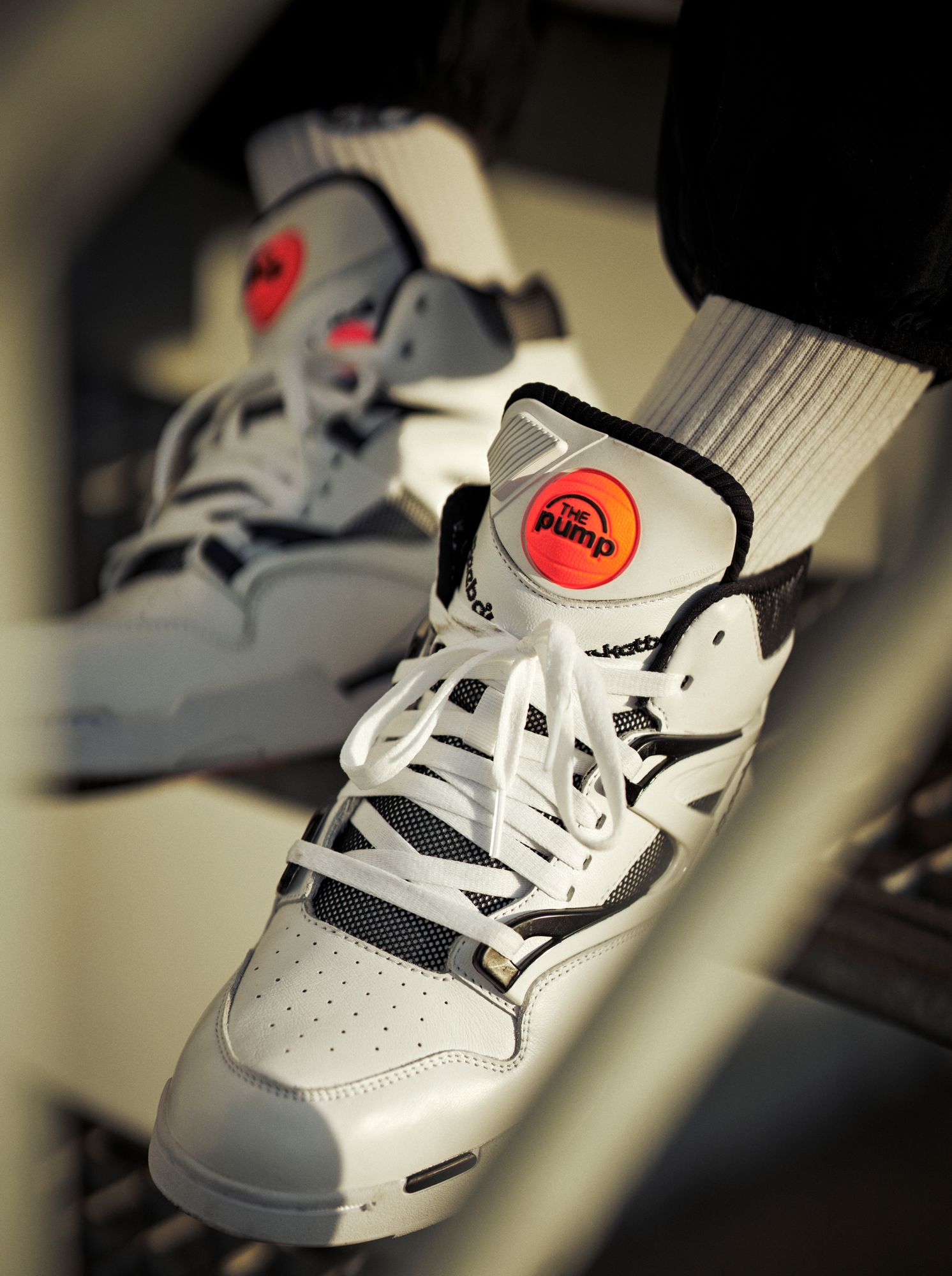 Reebok Pump Omni Zone II OG - footwear white/wild orange/black