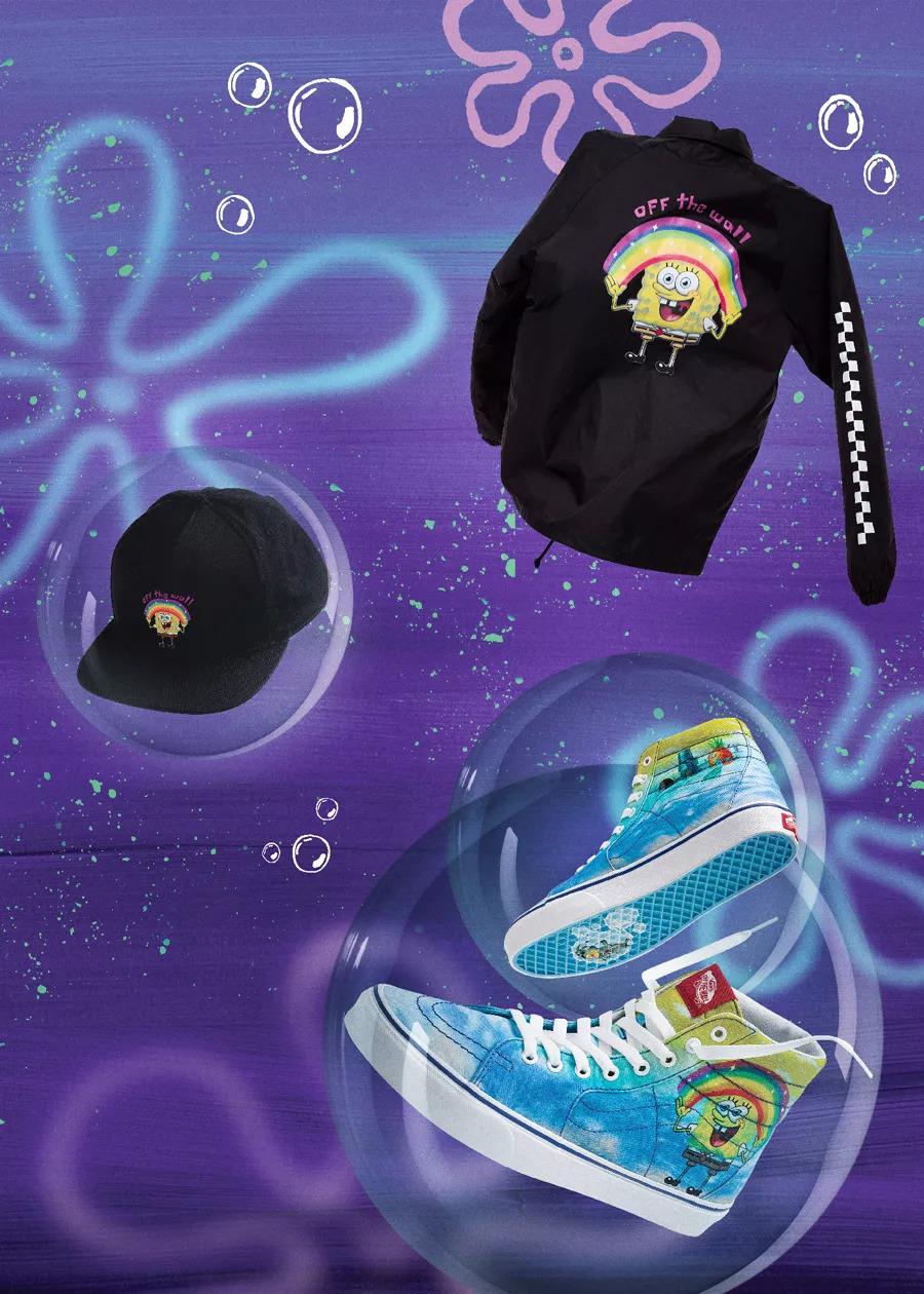 Vans x SpongeBob Collection feat. Sk8-Hi, Classic Slip-On, Old Skool & Authentic