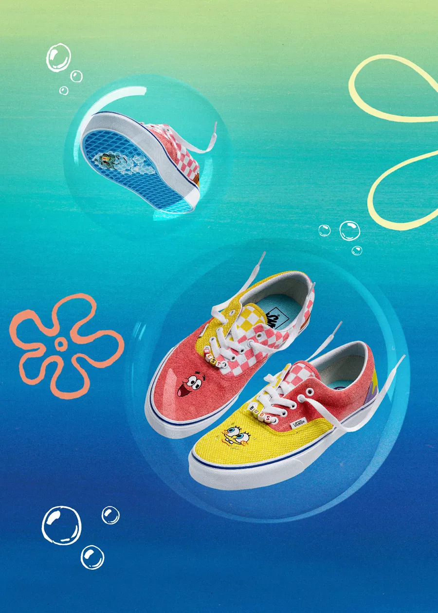 Vans x SpongeBob Collection feat. Sk8-Hi, Classic Slip-On, Old Skool & Authentic