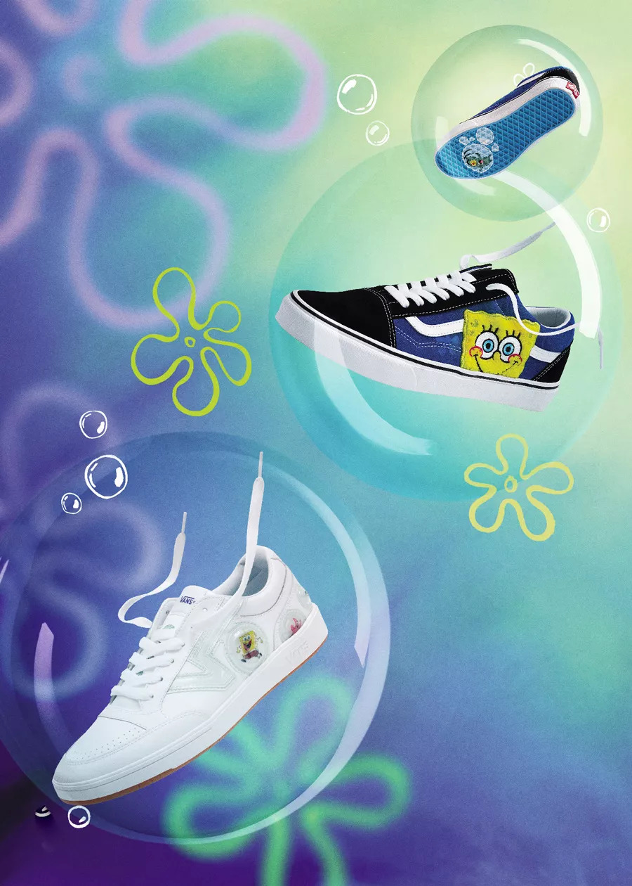 Vans x SpongeBob Collection feat. Sk8-Hi, Classic Slip-On, Old Skool & Authentic