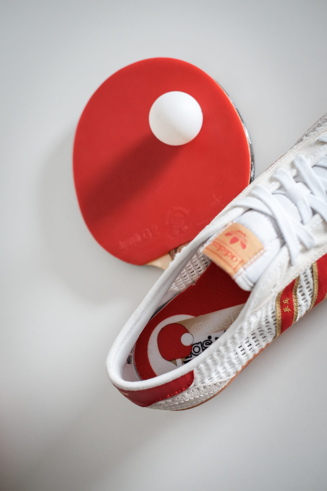 adidas - Tischtennis - footwear white/team college red/core white - H01796