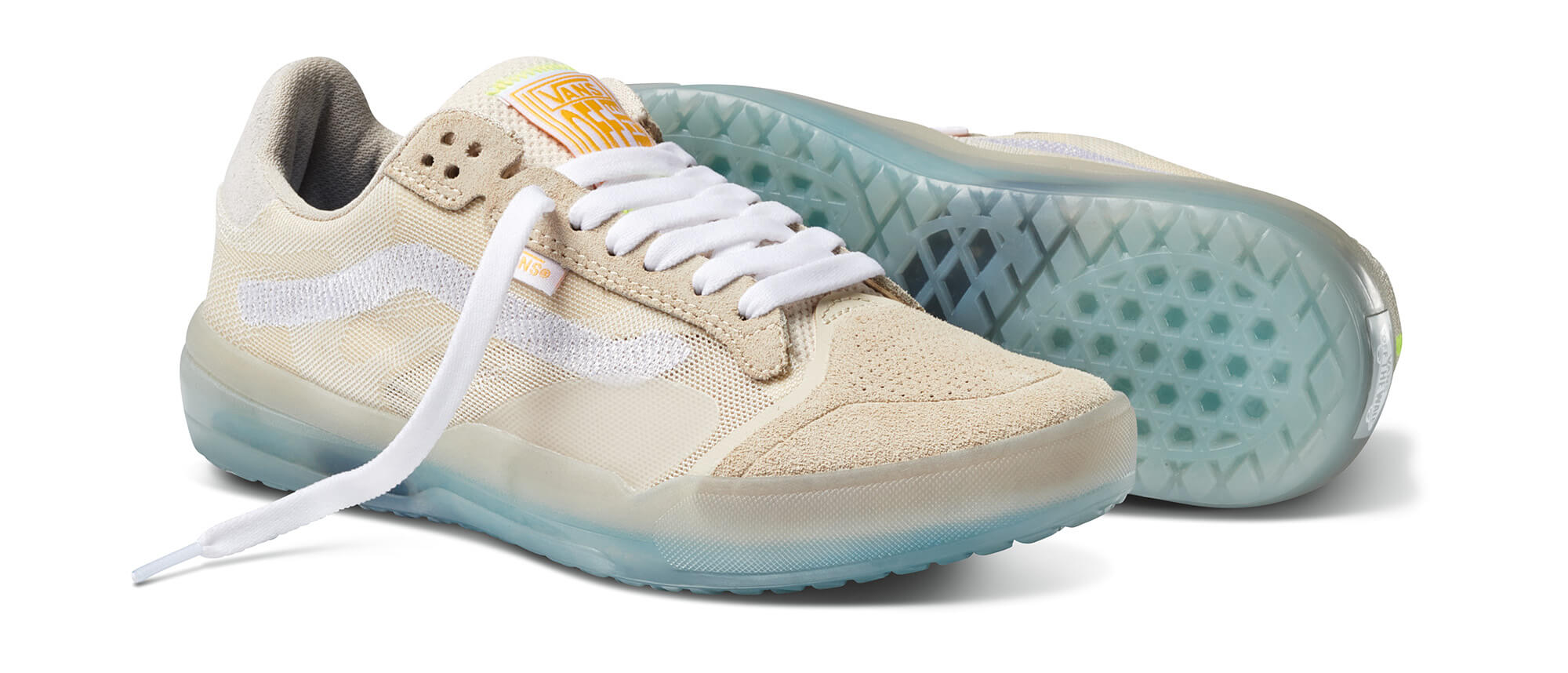 Vans EVDNT Ultimate Waffle Sneaker - white/beige - VN0A5DY79LU