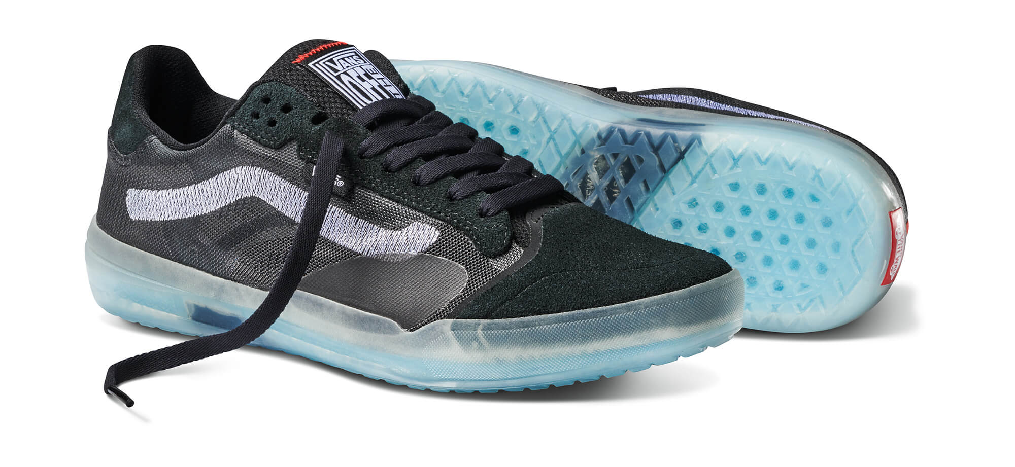 Vans EVDNT UltimateWaffle Sneaker - black/black/white - vn0a5dy7b8c