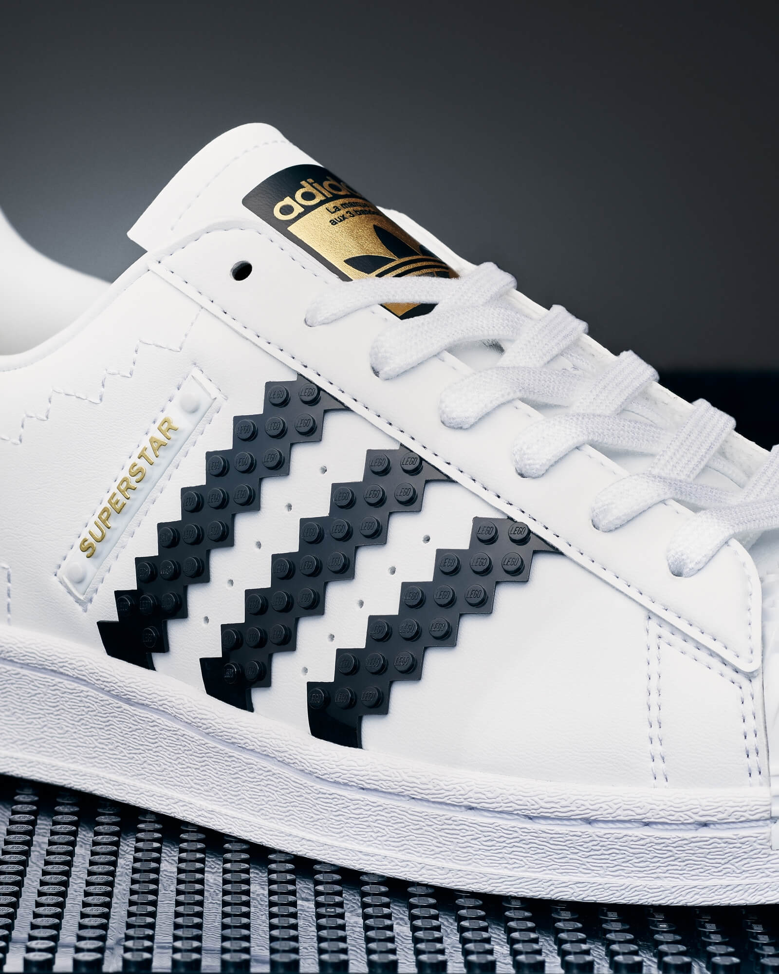 The Brand with the 3 stripes (made of Lego)