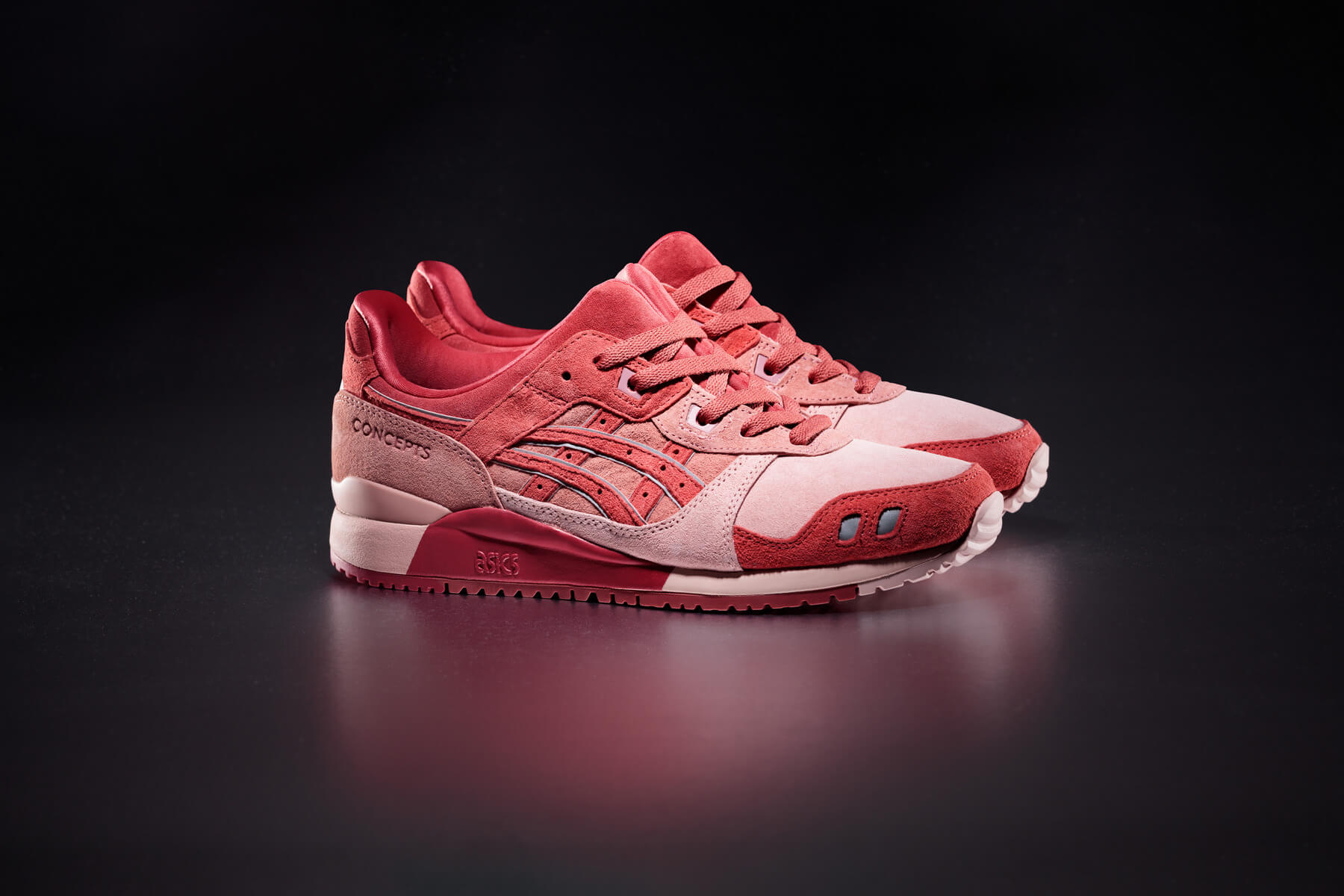 ASICS SportStyle x Concepts - GEL-LYTE III OG - "Otoro" - 1203A121-700 - Coral Cloud / Pure Silver