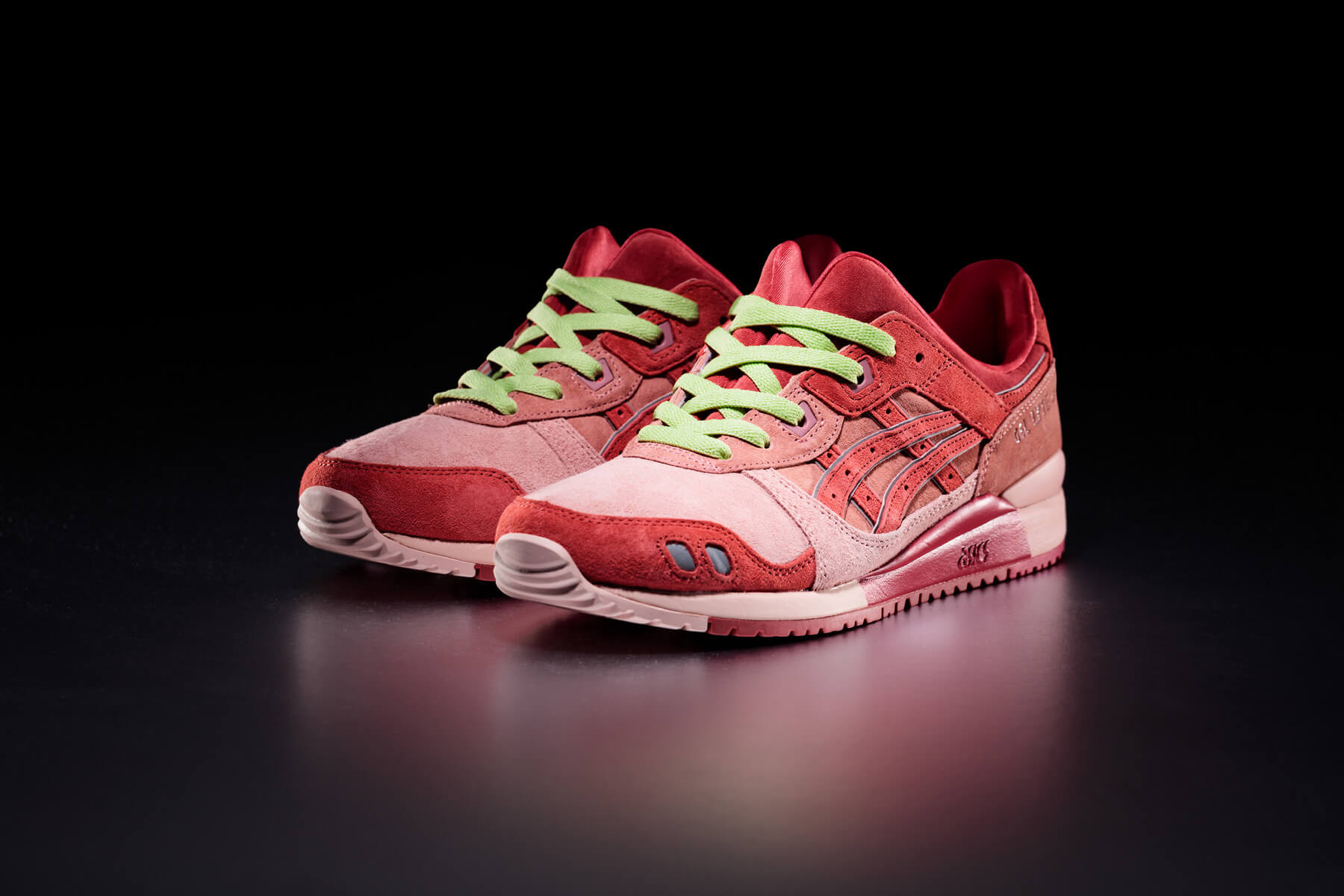 ASICS SportStyle x Concepts - GEL-LYTE III OG - "Otoro" - 1203A121-700 - Coral Cloud / Pure Silver with wasabi lacing