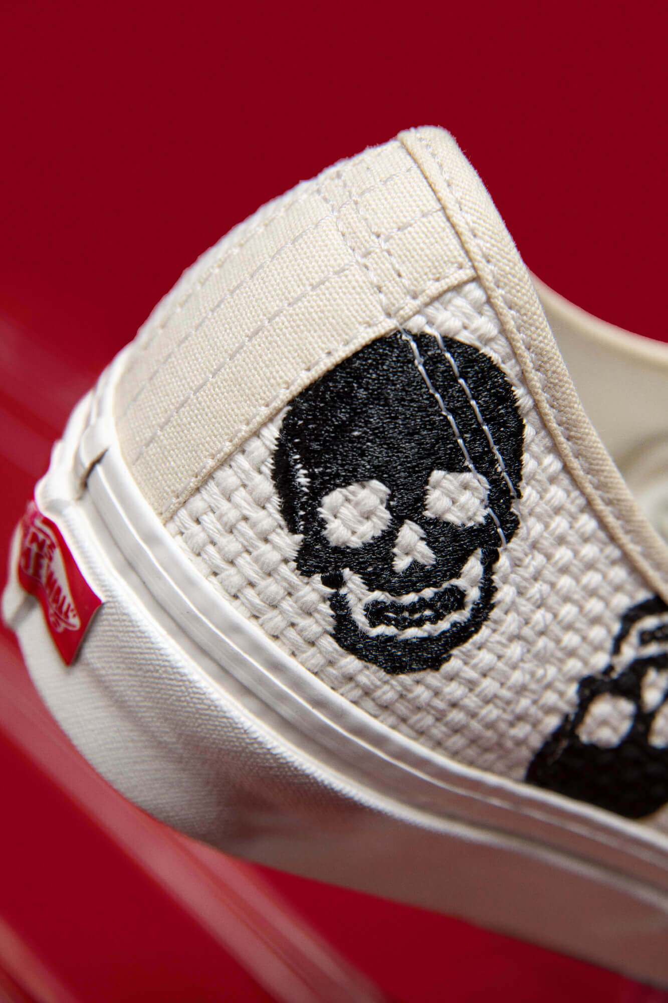 details skulls emobroidery - Vans - Anaheim Factory - Needlework Collection - Authentic 44 DX