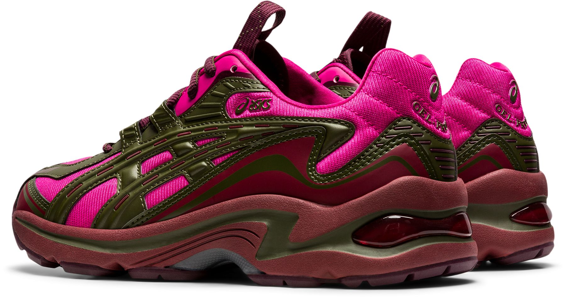 ASICS SportStyle x Kiko Kostadinov - FB1-S Gel-Preleus - pink rave/olive canvas - 1202A158-700