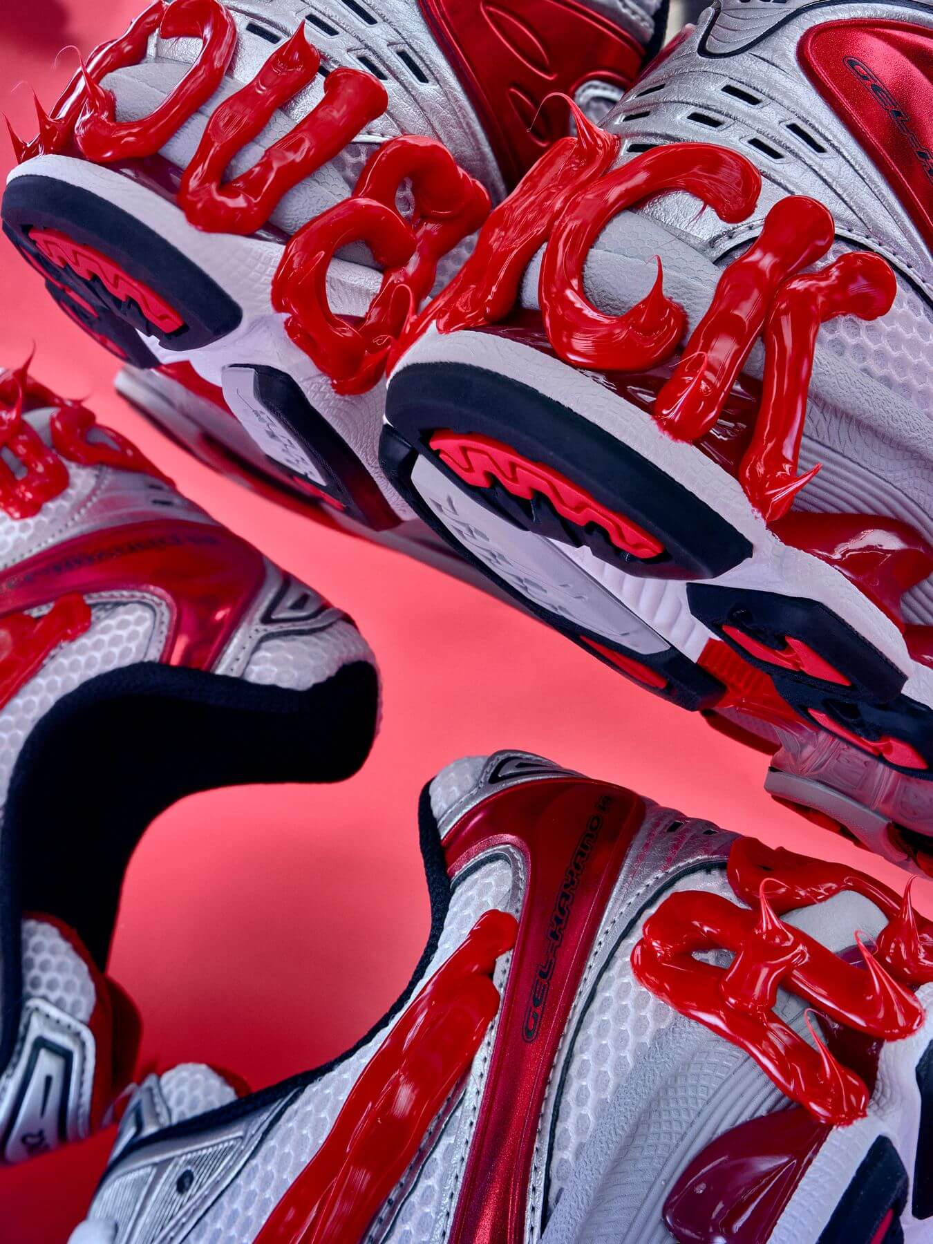 heel details - ASICS x Dennis Buck - Gel Kayano 14