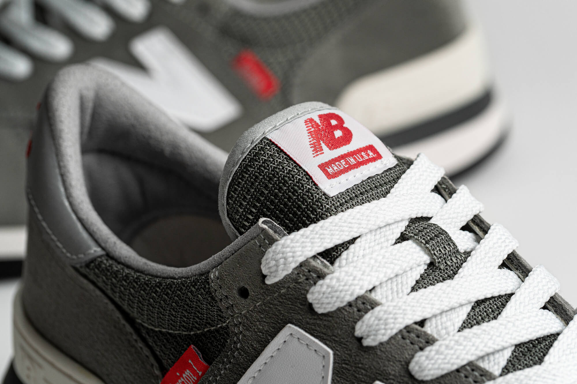 tongue detail - made in usa - new balance -New Balance - Made 990 Version Series - Version 1 - 990v1