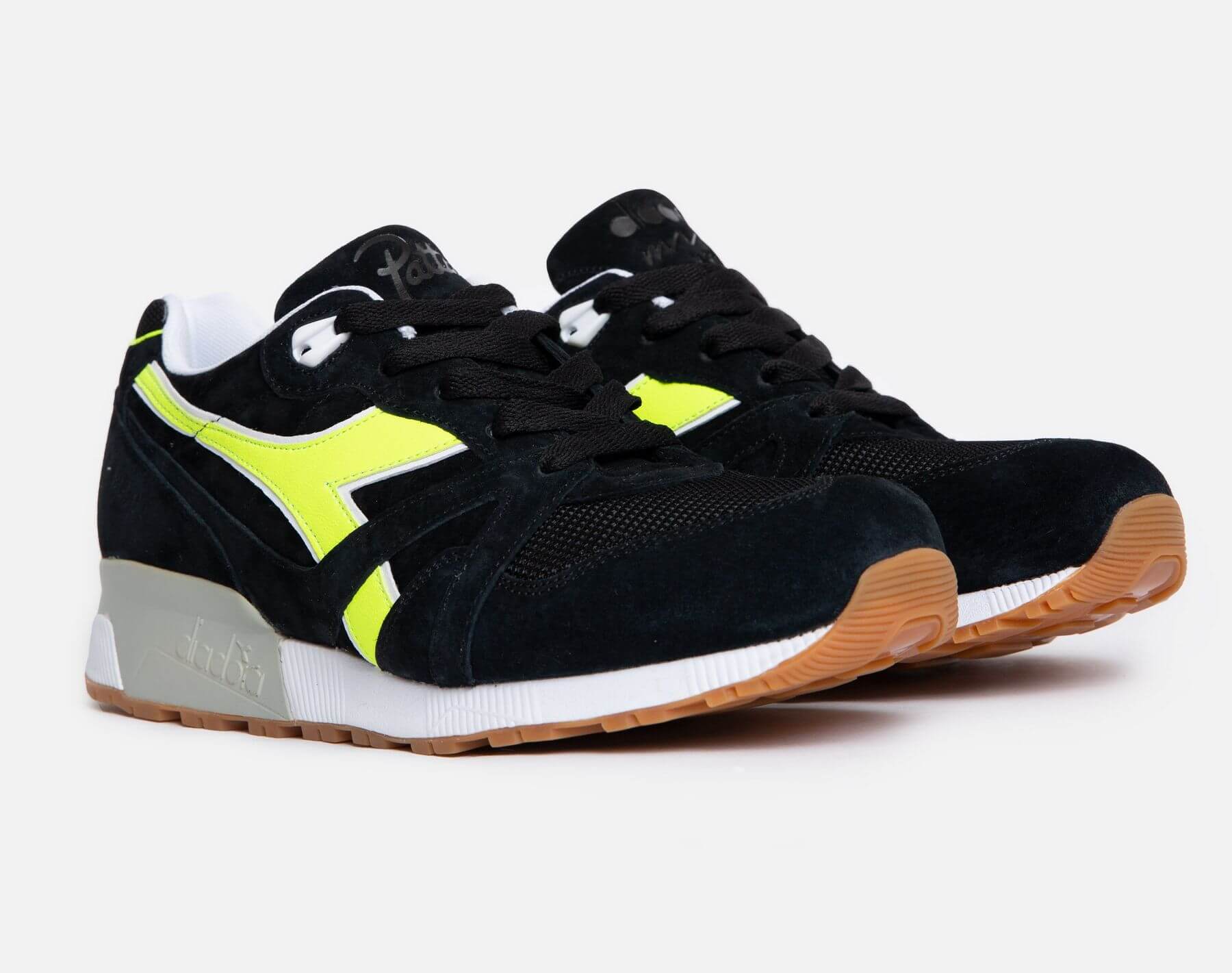 Diadora x Patta - N9000 - "Game On" - black/yellow - 501-177683-80013