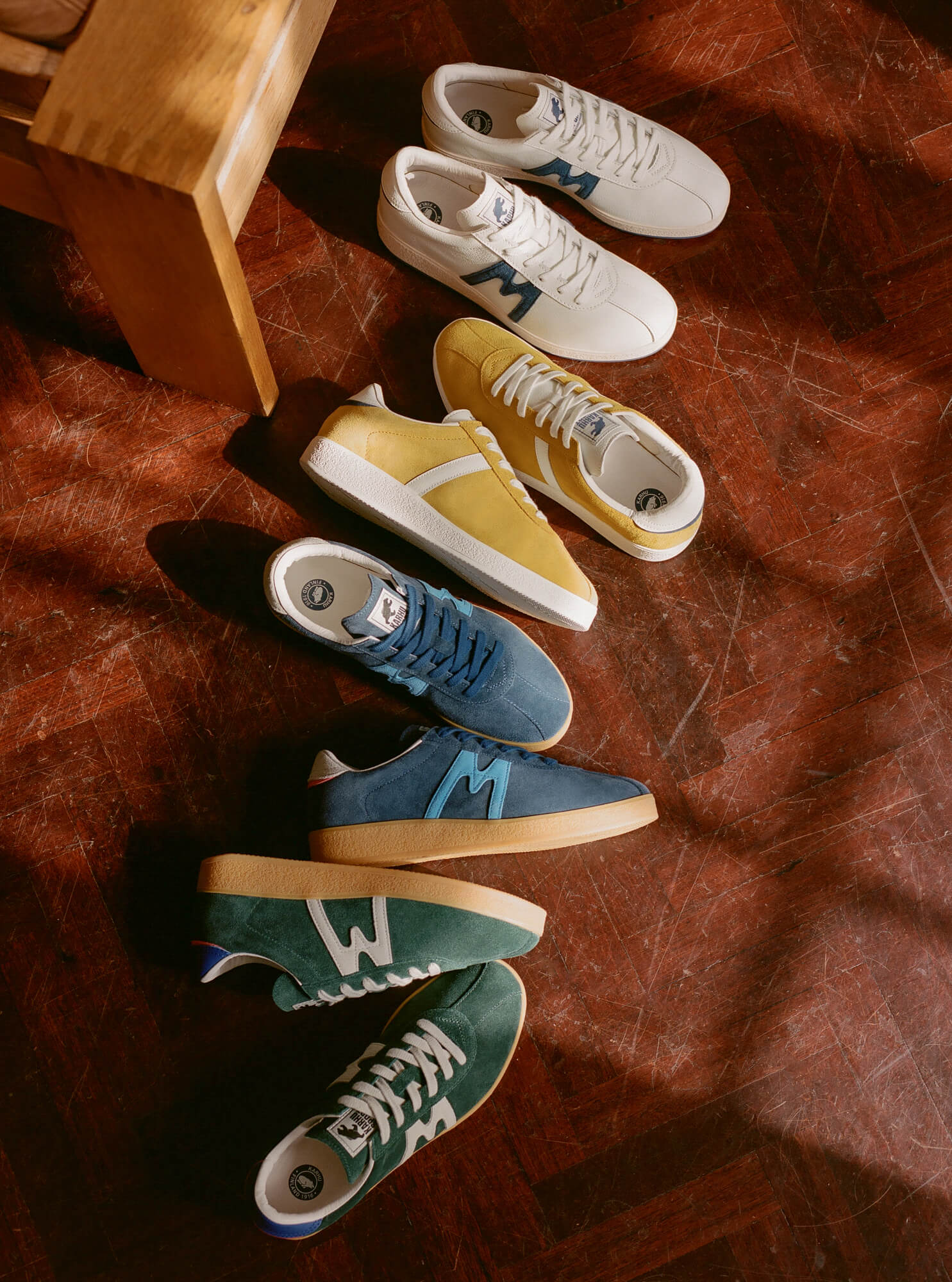 Karhu Trampas Capsule Collection: Der lässige Sneaker aus den 60ern erscheint in vier neuen Farbvarianten
