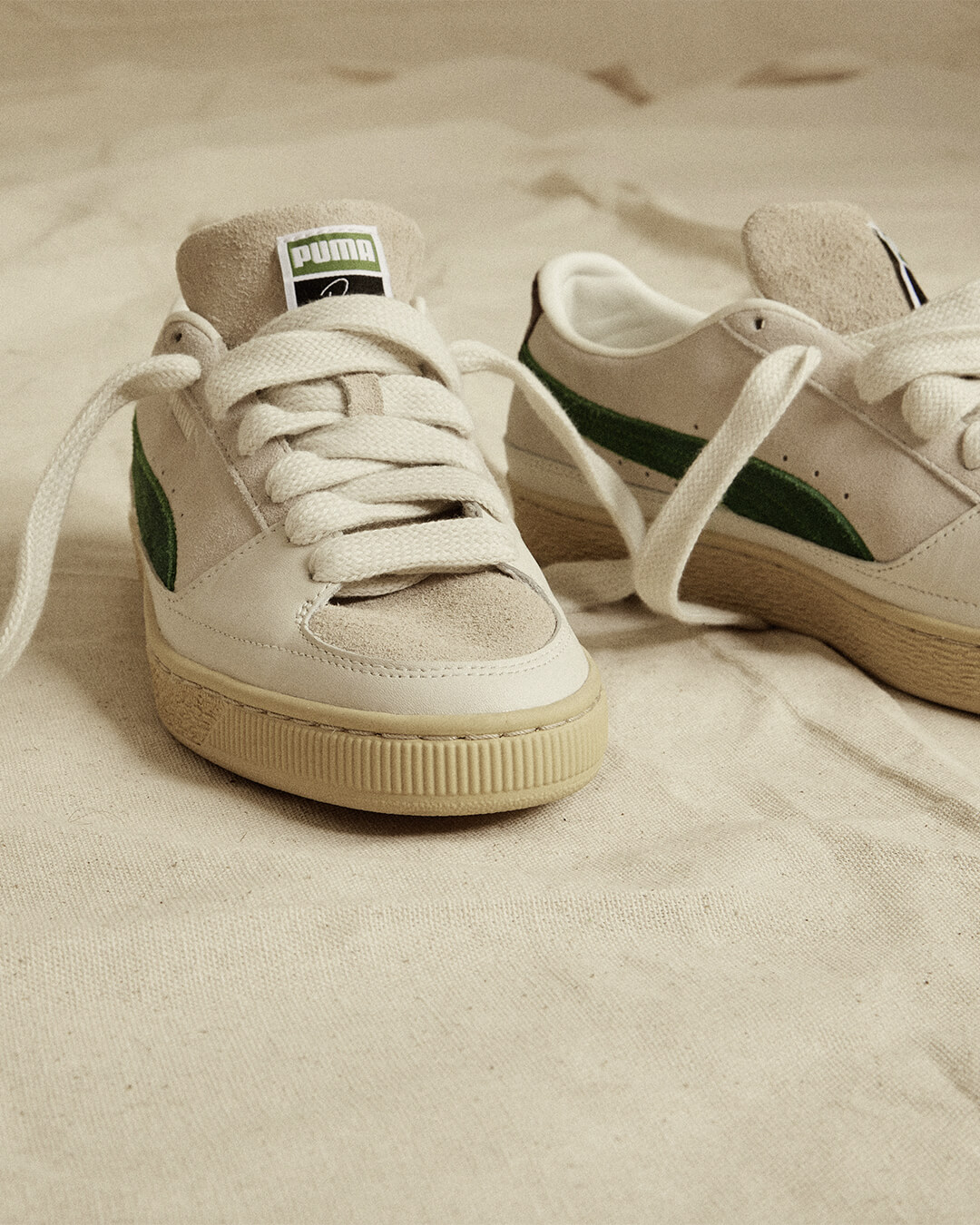 PUMA x Rhuigi Villaseñor - Suede - whisper white/juniper - 382155-01