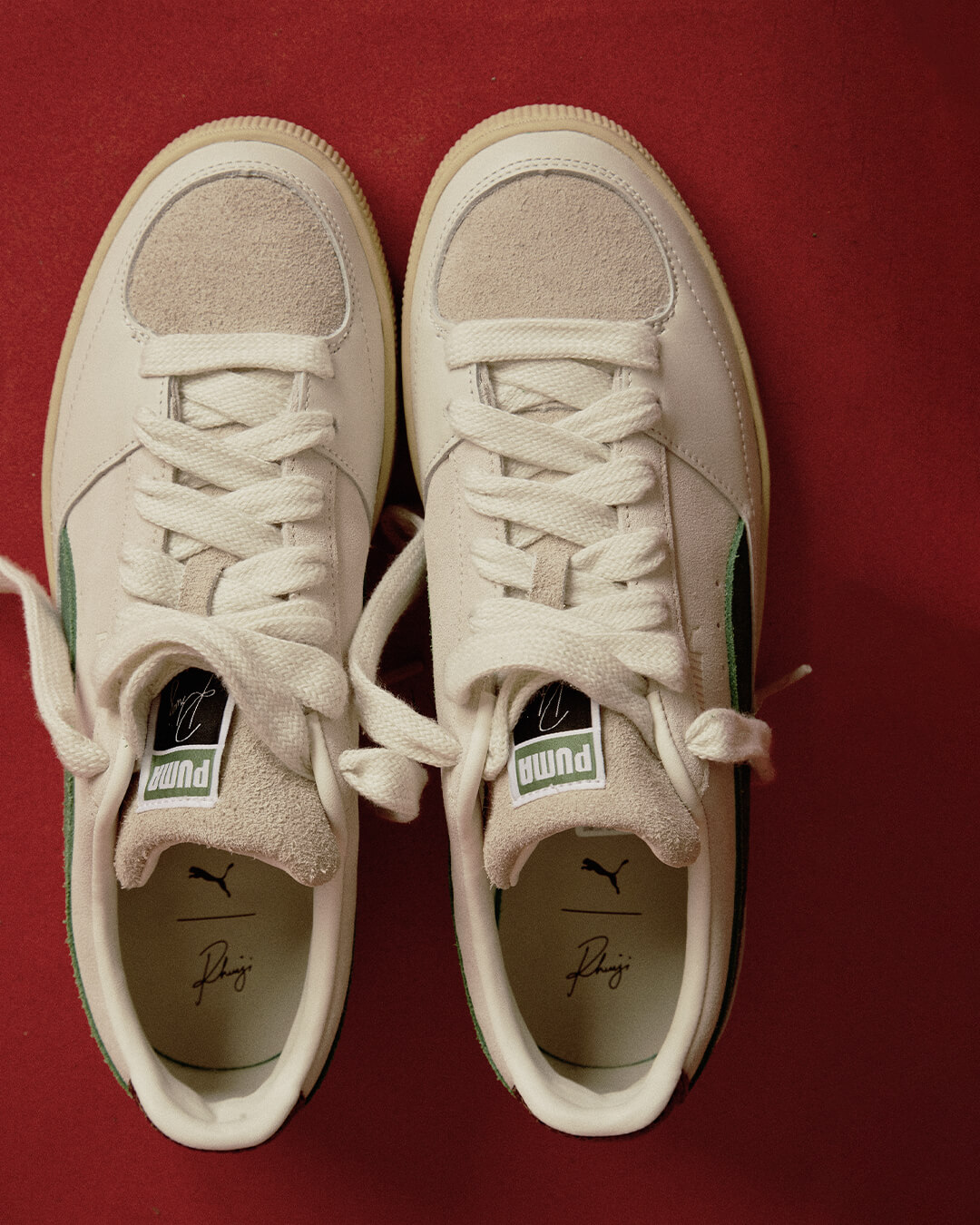 PUMA x Rhuigi Villaseñor - Suede - whisper white/juniper - 382155-01