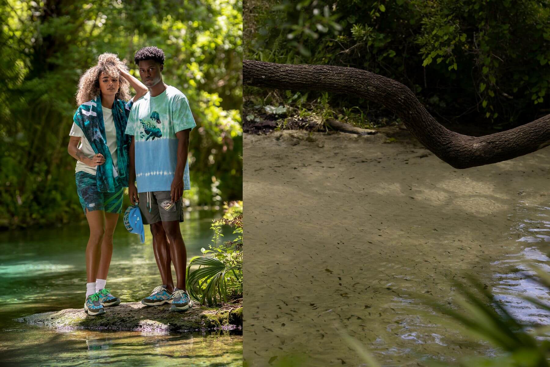 Saucony x Fresh Rags präsentieren den Grid Web "Manatee Springs"