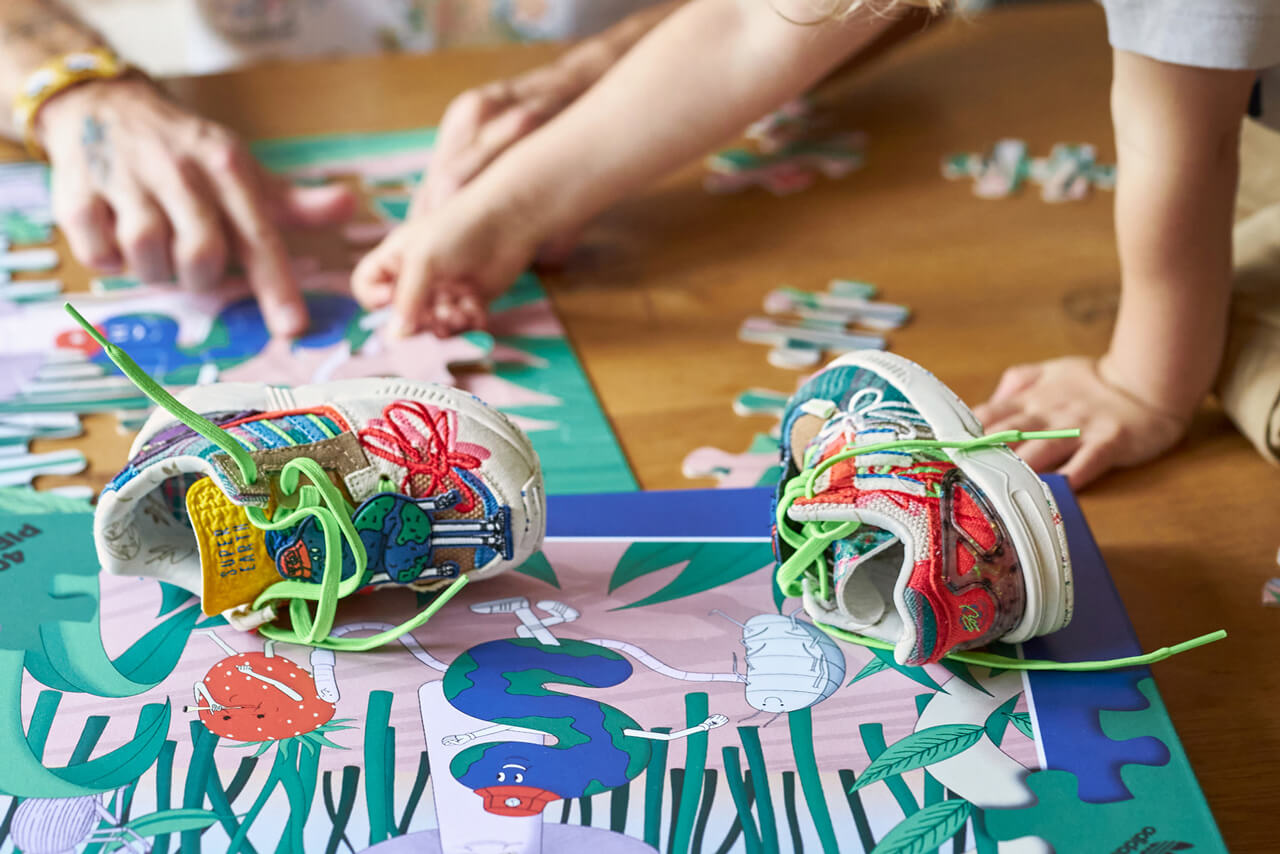 Mini Me Possibility: adidas x Sean Wotherspoon ZX 8000 J "Superearth"