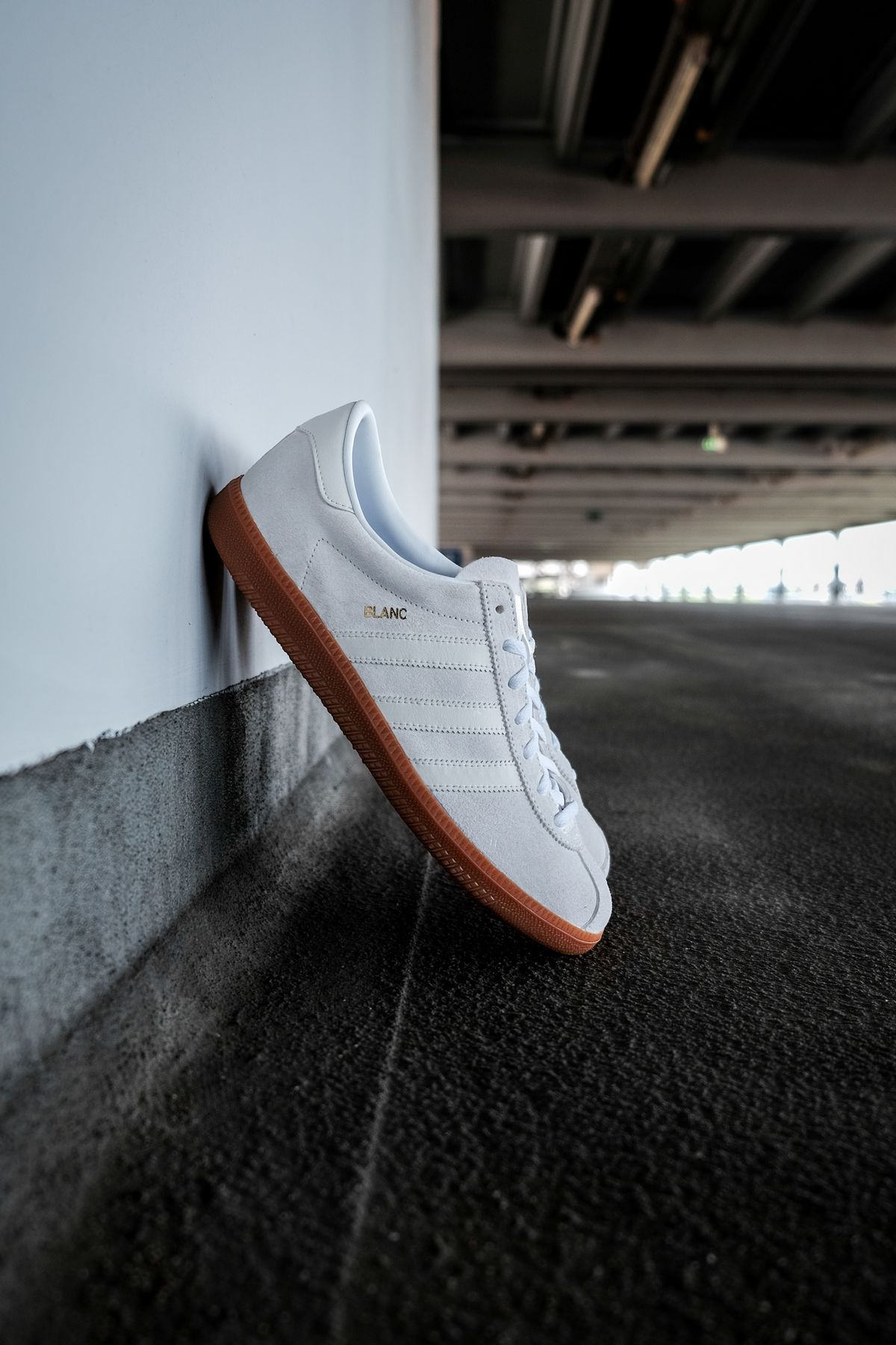 adidas Originals - Blanc - cloud white/off white/gold metallic - H01800