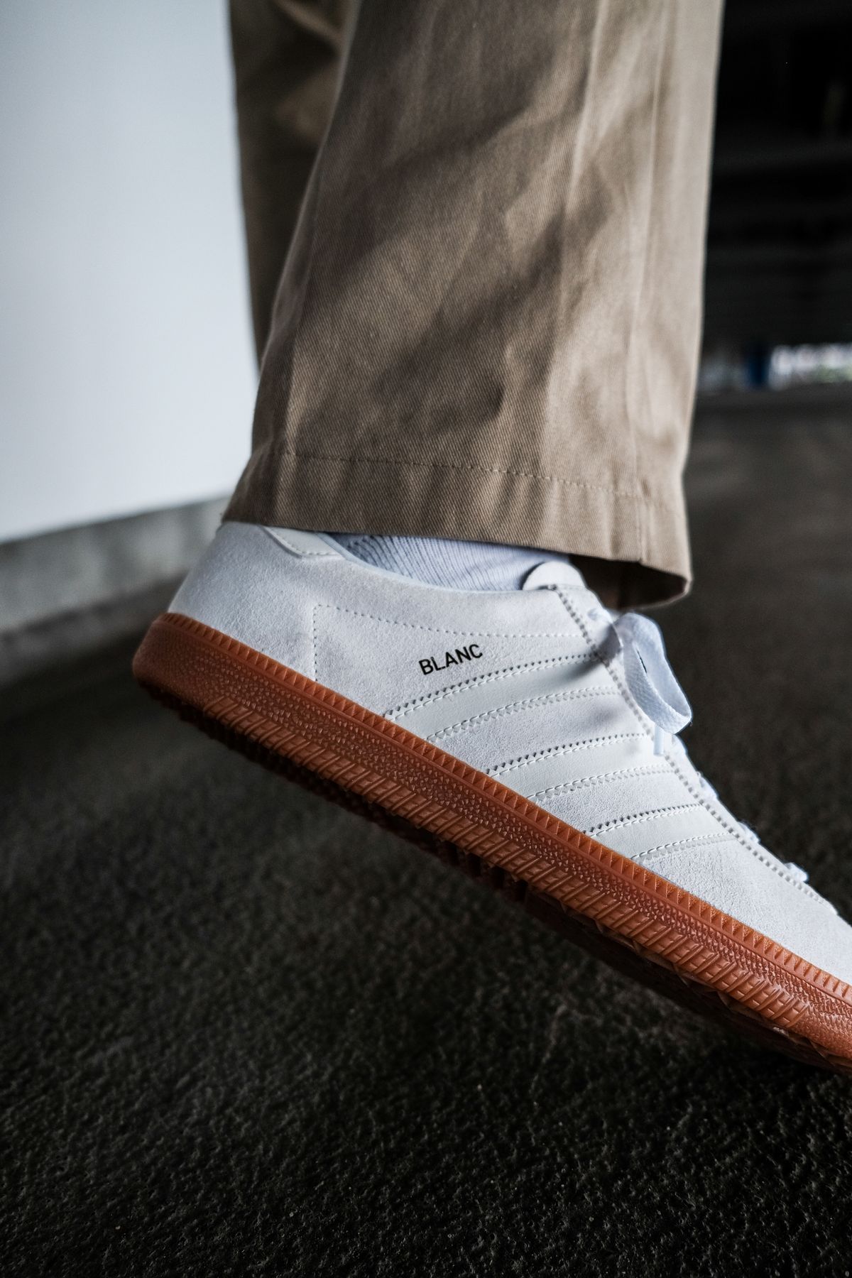 adidas Originals - Blanc - cloud white/off white/gold metallic - H01800