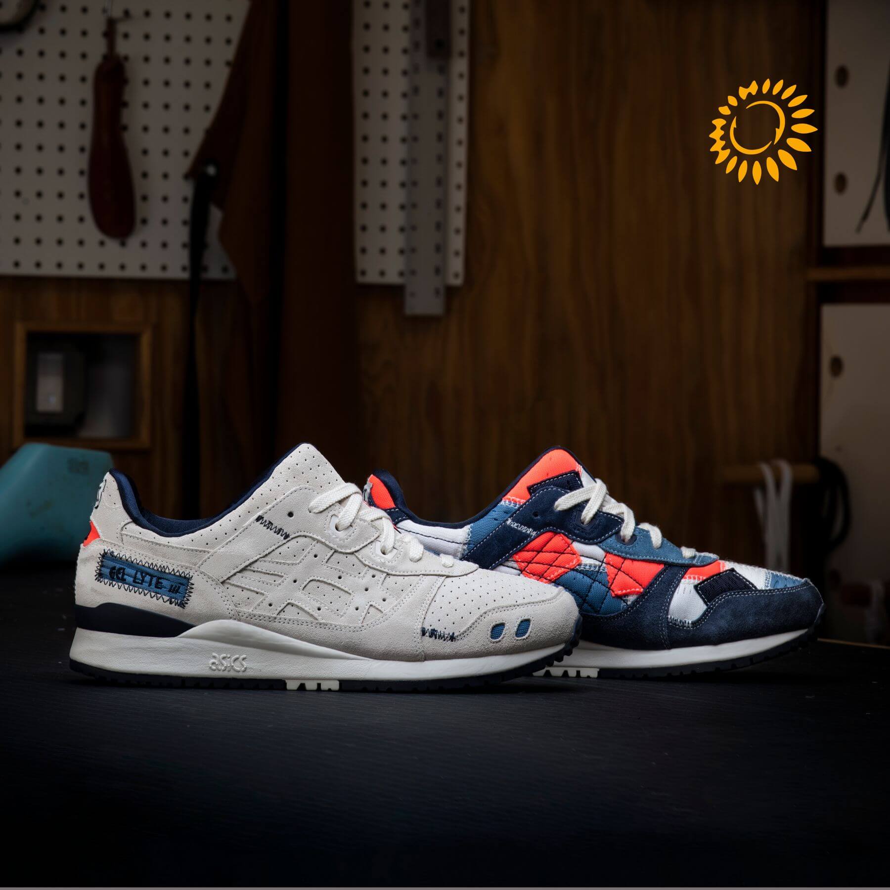 Upcycling-Design: ASICS Gel-Lyte III OG „Patchwork“